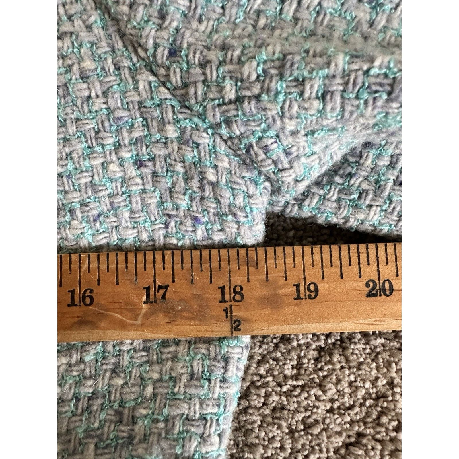 Other Marvin Richards Overcoat Women M Blue Double Breasted Wool Size M / US 6-8 / IT 42-44 - 3 Thumbnail
