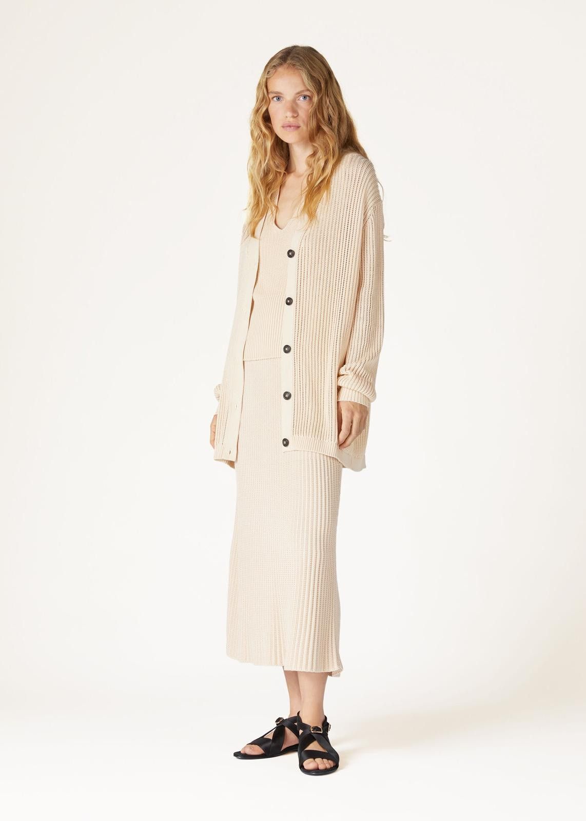 Loro Piana o1srvl11e0125 FAN9692 Ikeda Skirt in Beige Size 27" / US 4 / IT 40 - 4 Thumbnail