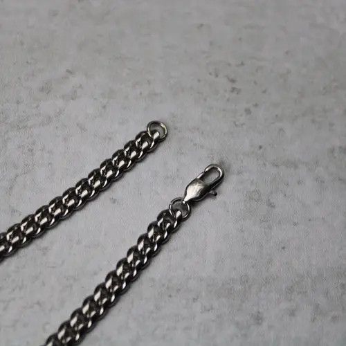 Jewelry Silver 5mm Cuban Link Chain 18”-24” Size ONE SIZE - 8 Thumbnail