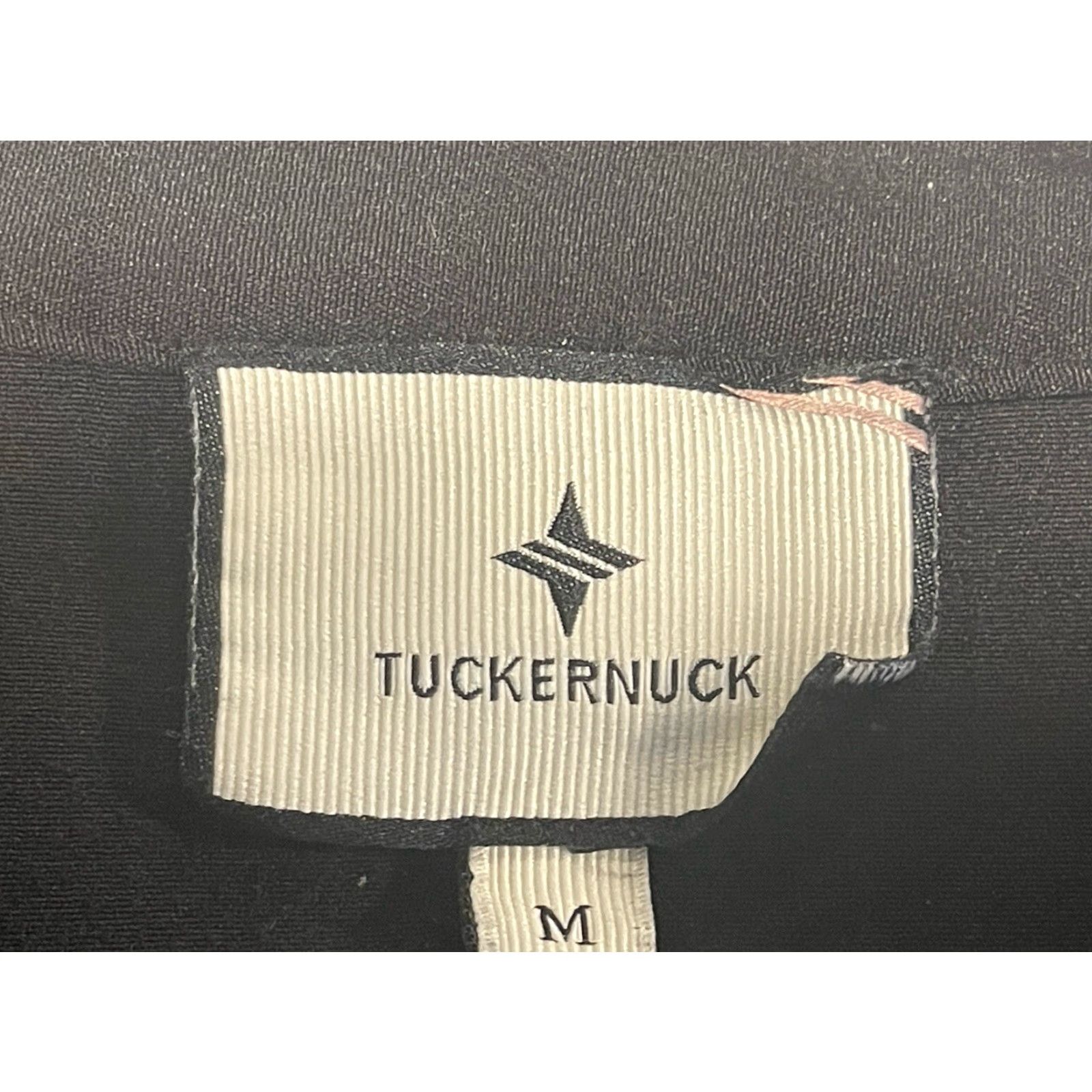 Vintage Tuckernuck Shirt Dress Black M Mini Half Sleeve Size M / US 6-8 / IT 42-44 - 4 Thumbnail