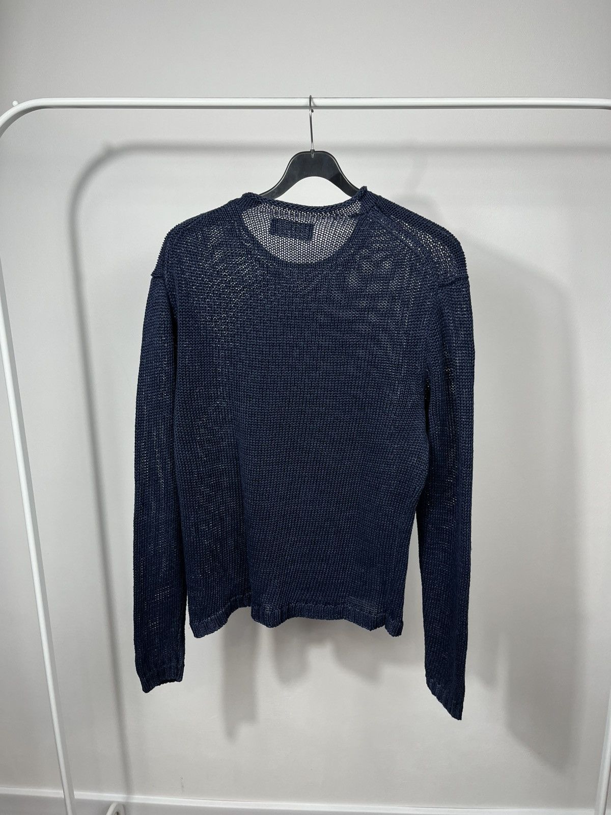Polo Ralph Lauren Vintage Polo Ralph Lauren Mesh Knit Sweater Chainmail Mens Size US L / EU 52-54 / 3 - 11 Thumbnail
