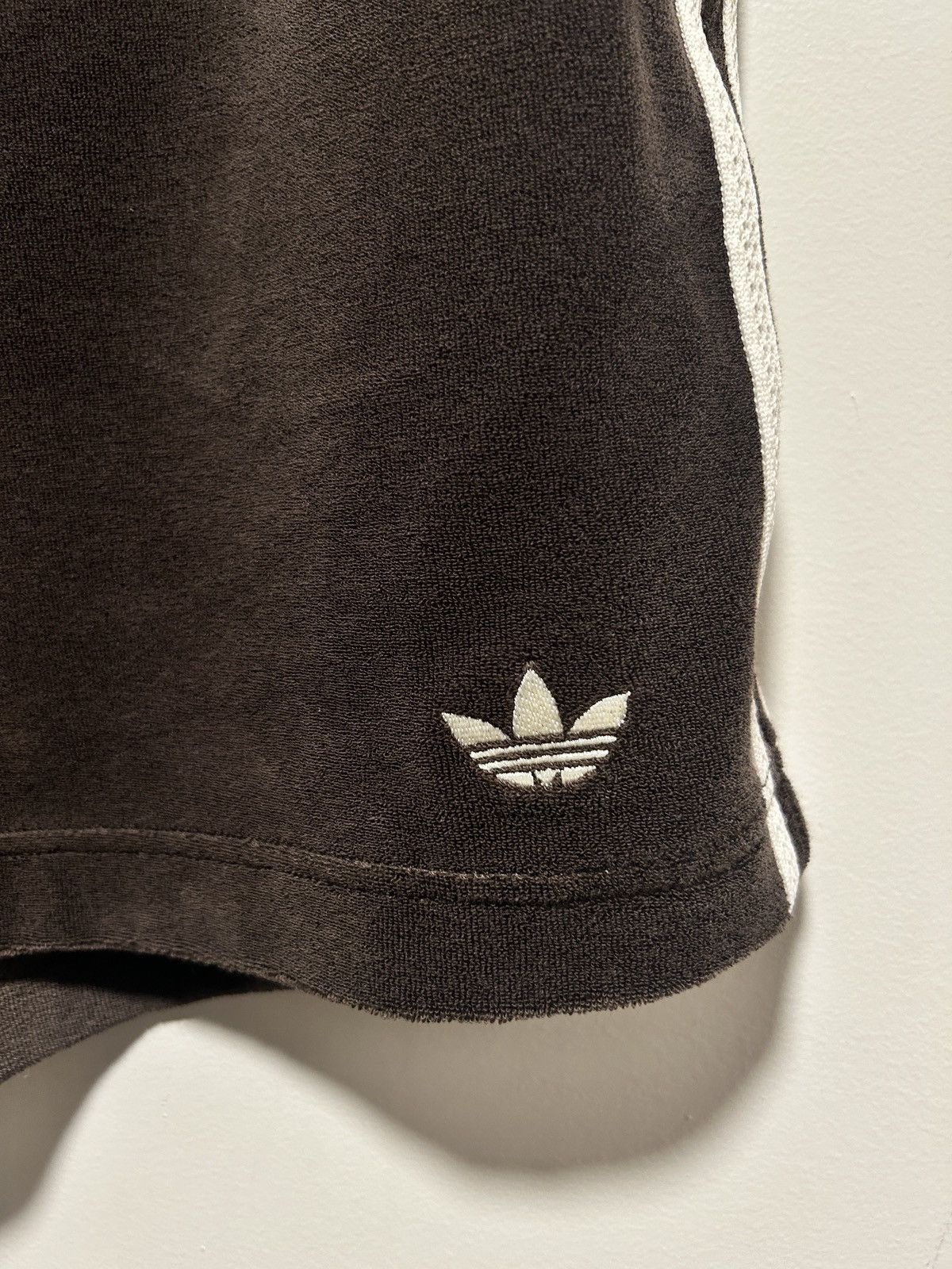 Adidas × Wales Bonner Adidas x sales Bonner terry side stripe shorts brown Size US 32 / EU 48 - 2 Thumbnail
