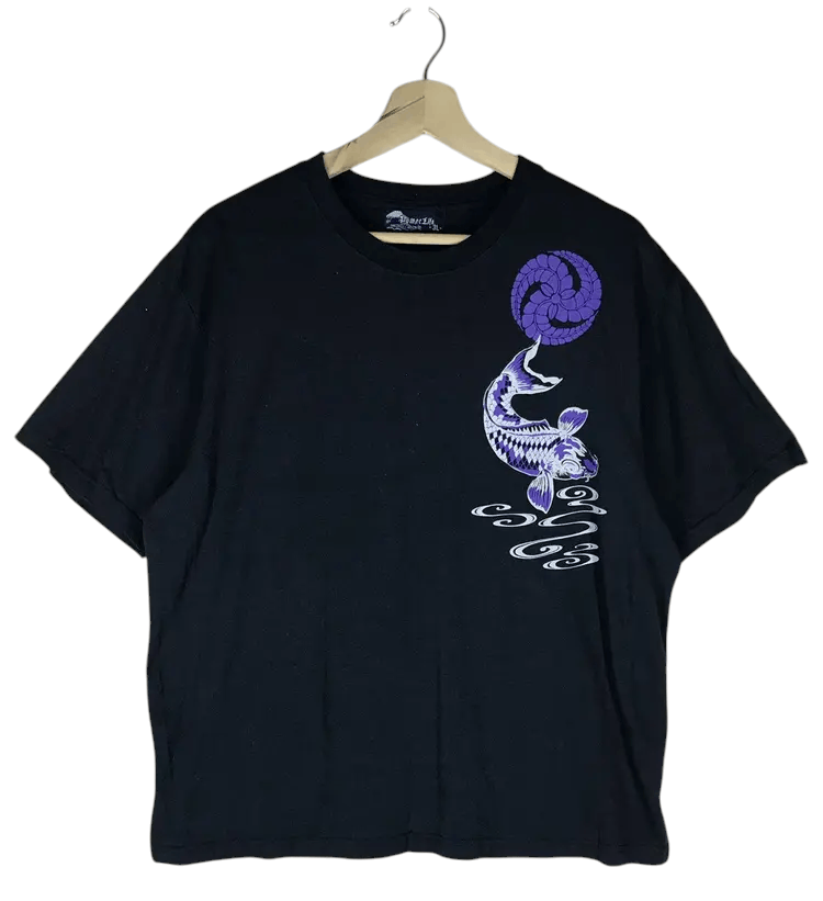 Japanese Brand Sukajan Koi Fish Tshirts Size US XL / EU 56 / 4 - 1 Thumbnail