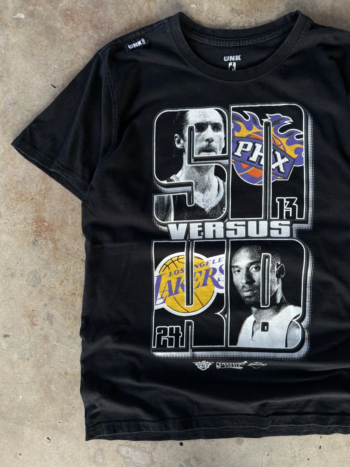Starter Vintage NBA Kobe Bryant Lakers Steve Nash Suns T Shirt Size US M / EU 48-50 / 2 - 1 Thumbnail