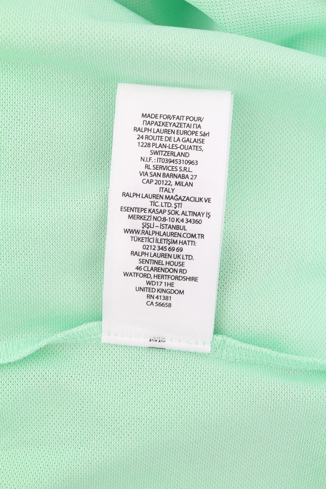 RLX Ralph Lauren GOLF L Green Polo Logo Tee 84565 Size US L / EU 52-54 / 3 - 11 Thumbnail
