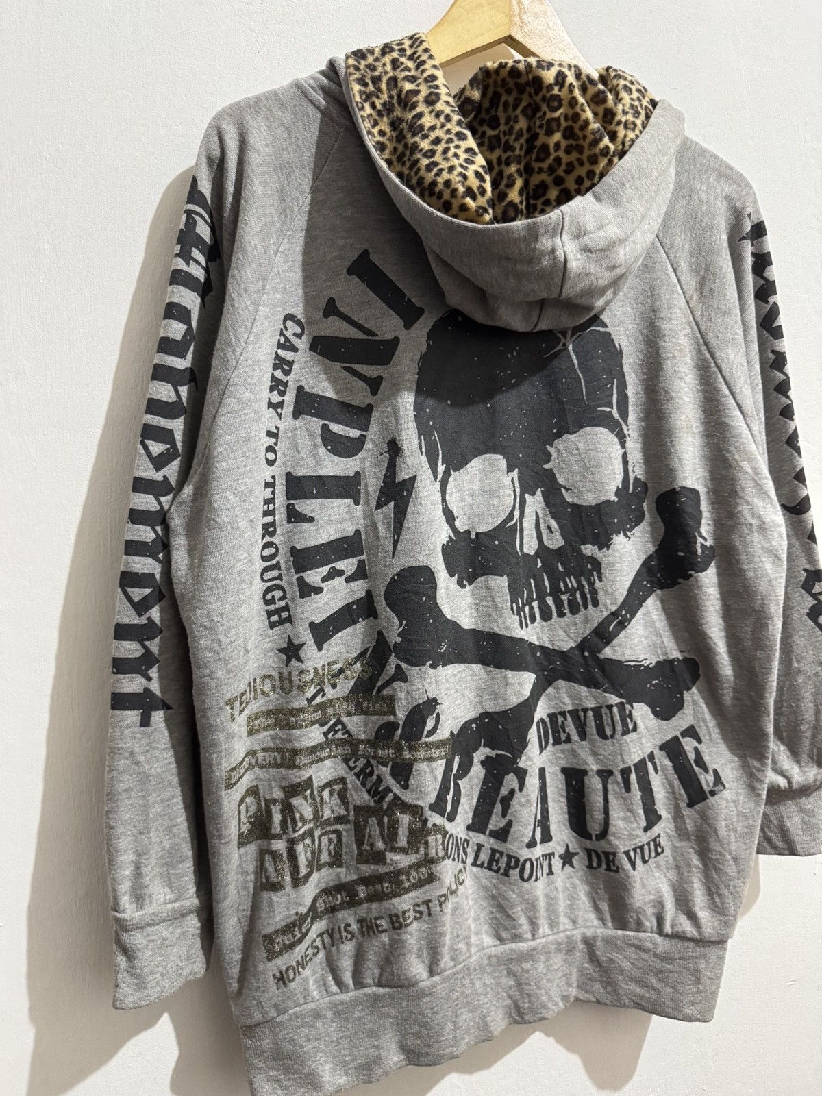 Hysteric Glamour Y2k Skull leopard style ifsixwasnine zip hoodie Size US L / EU 52-54 / 3 - 4 Thumbnail