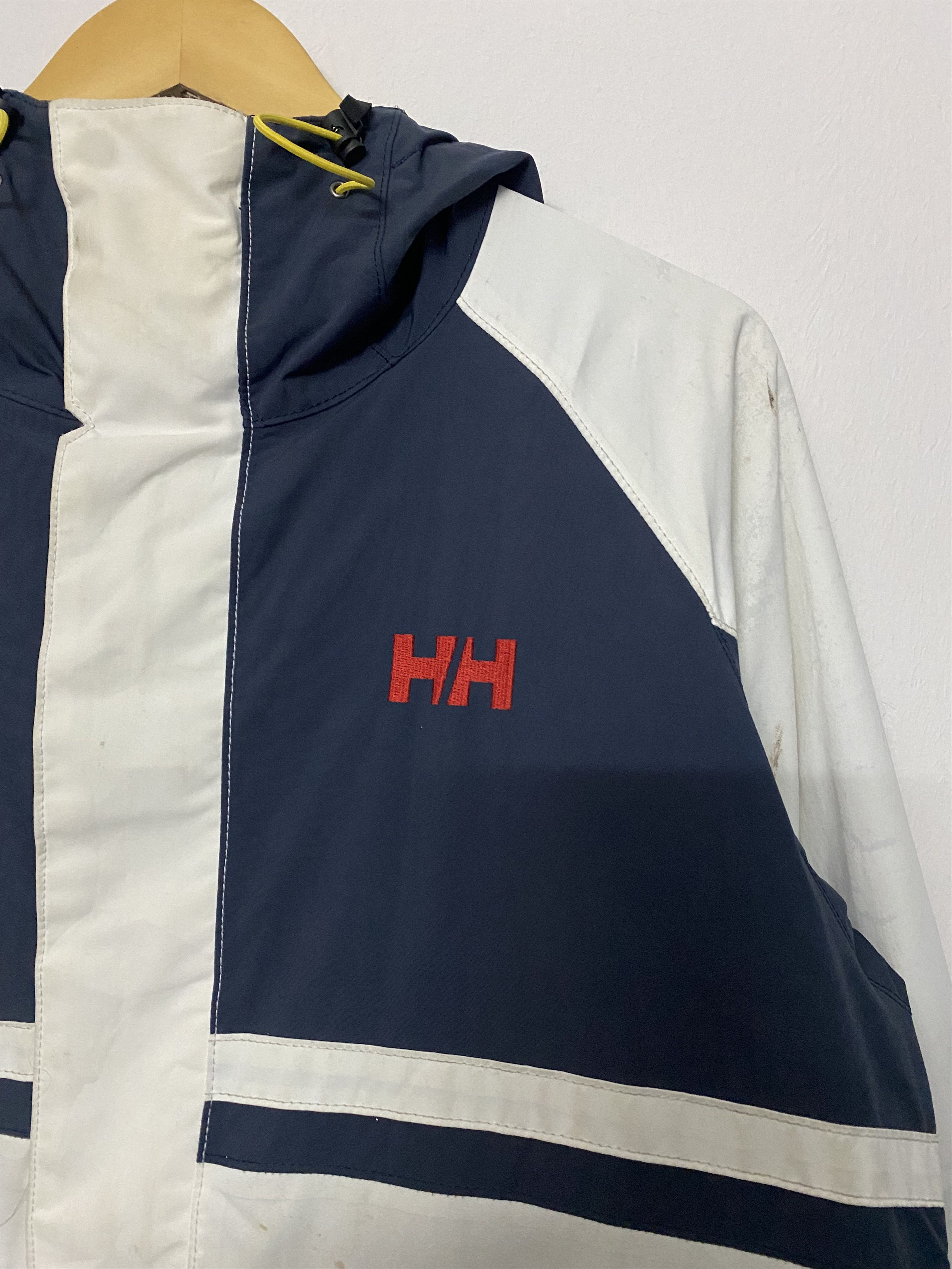 Helly Hansen Vtg Helly Hansen Navy and White Windbreaker Jacket Size US M / EU 48-50 / 2 - 3 Thumbnail