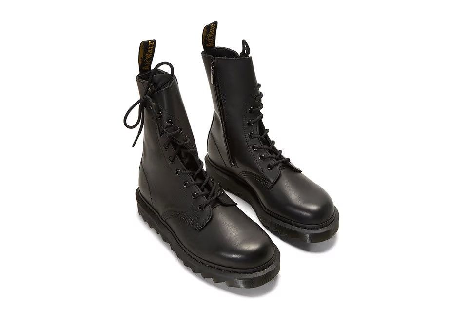 Dr. Martens × Yohji Yamamoto Yohji X Dr Marten Shirley Temperley Twisted Boots Size US 11 / EU 44 - 1 Thumbnail