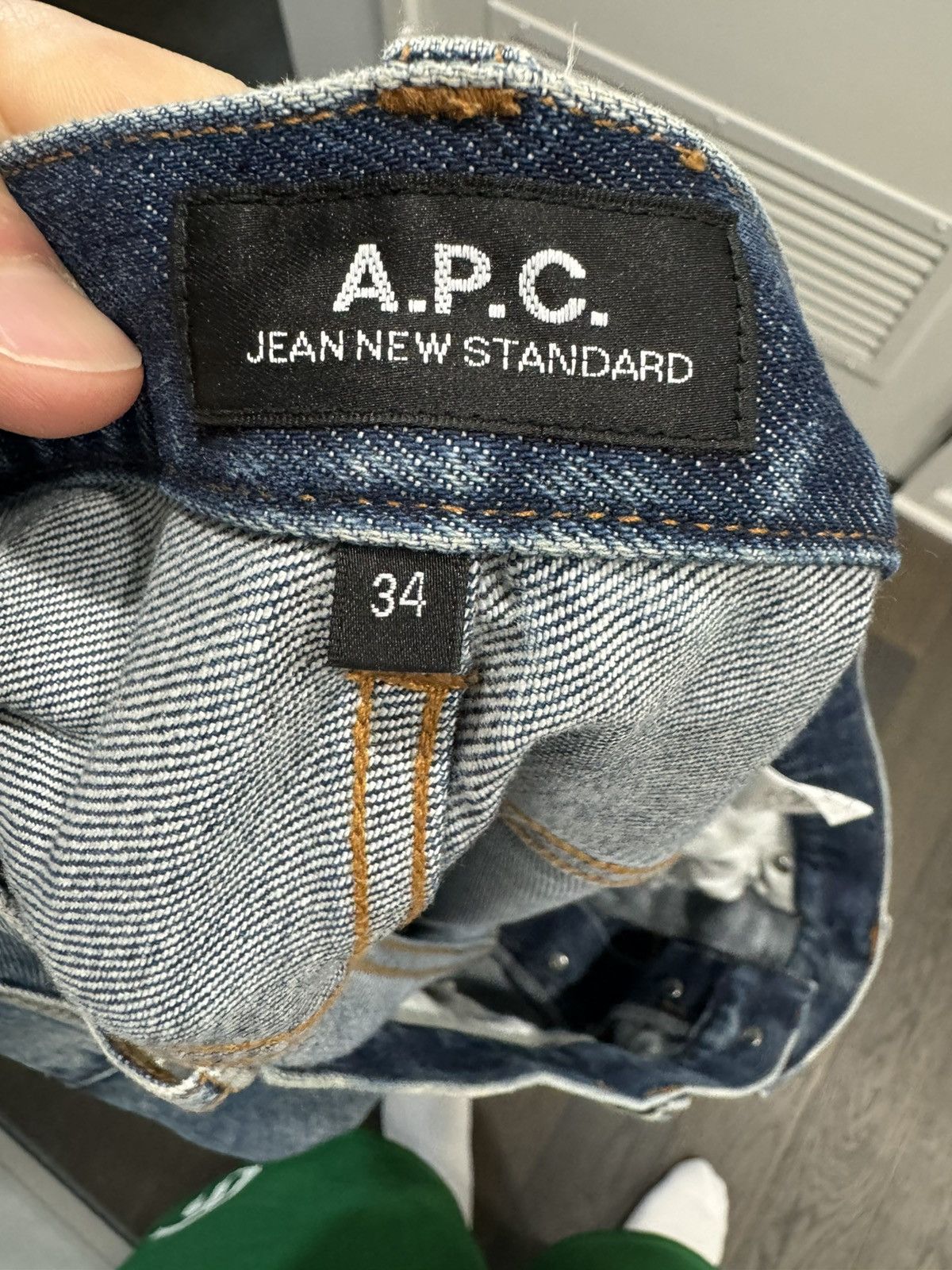 A.P.C. APC New Standard Medium Wash Denim Size US 34 / EU 50 - 3 Thumbnail