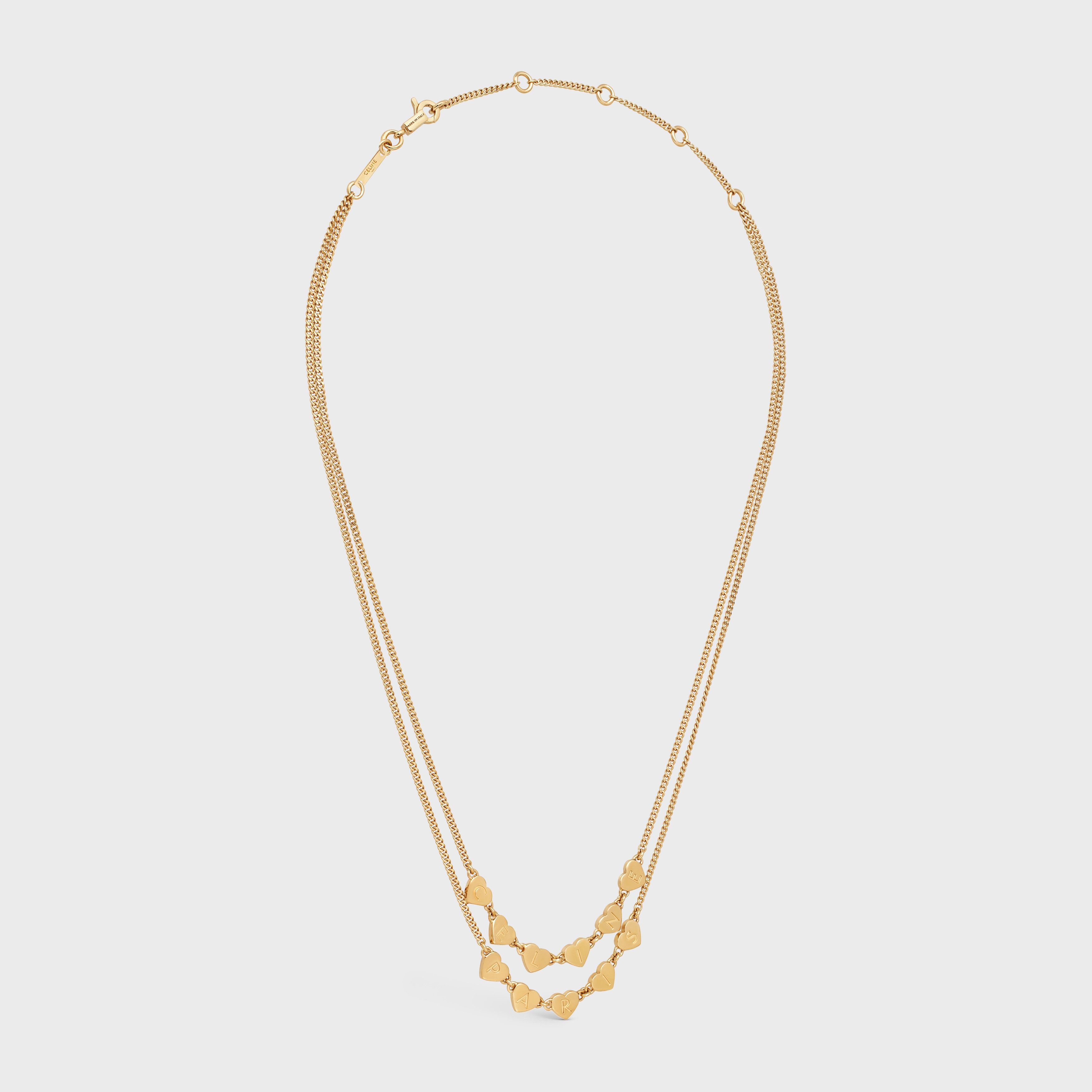 Celine o1bcso1str0725 Size : OS / 460SX6 Necklace in Gold Size ONE SIZE - 2 Thumbnail