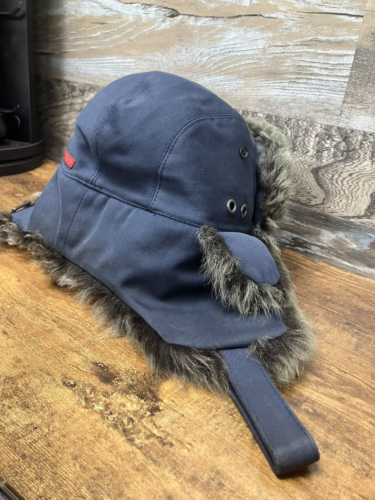 Prada L-Prada Fur Trapper Hat Size ONE SIZE - 5 Thumbnail