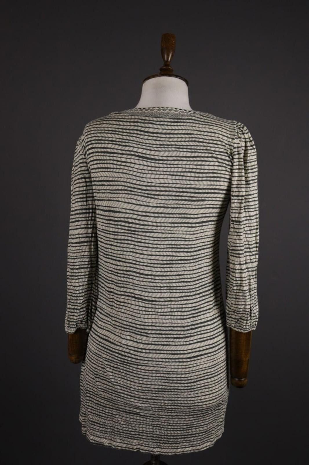 Designer Weekend Max Mara Multicolor Stripe Relaxed Dress Size M Size M / US 6-8 / IT 42-44 - 4 Thumbnail