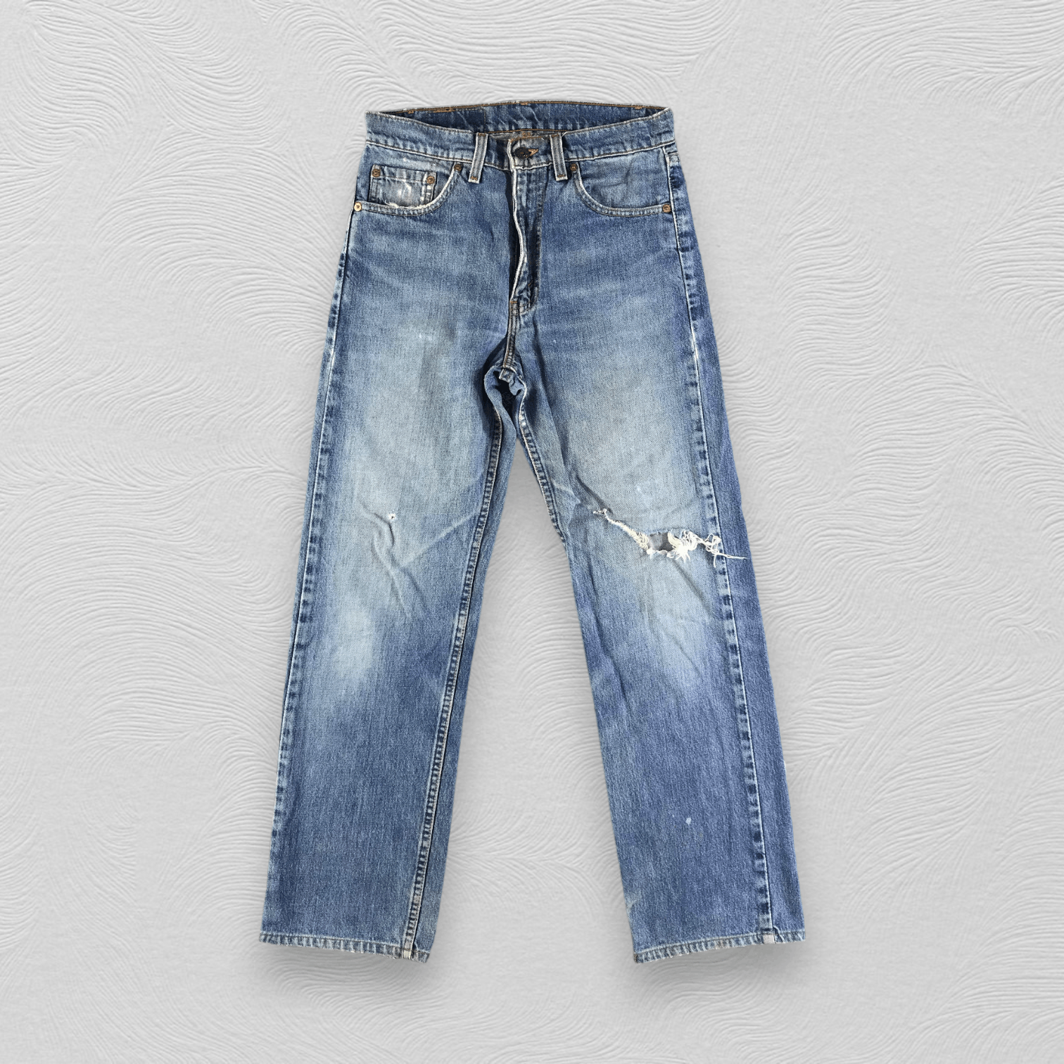 Levi's Vintage 90s Levis 519 Jeans Distressed Denim KJ2925 Size US 29 - 1 Thumbnail