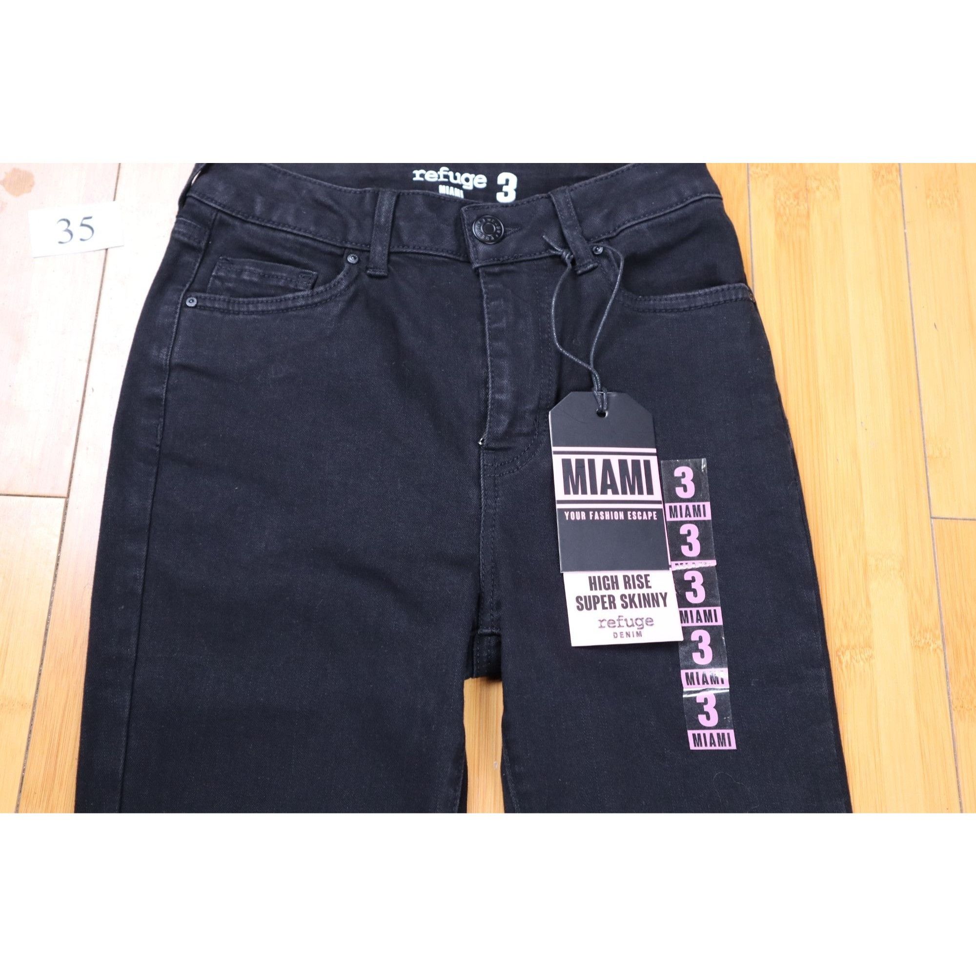 Other Refuge Miami High Rise Super Skinny Jeans - Size 3 NWT Size 27" / US 4 / IT 40 - 4 Thumbnail