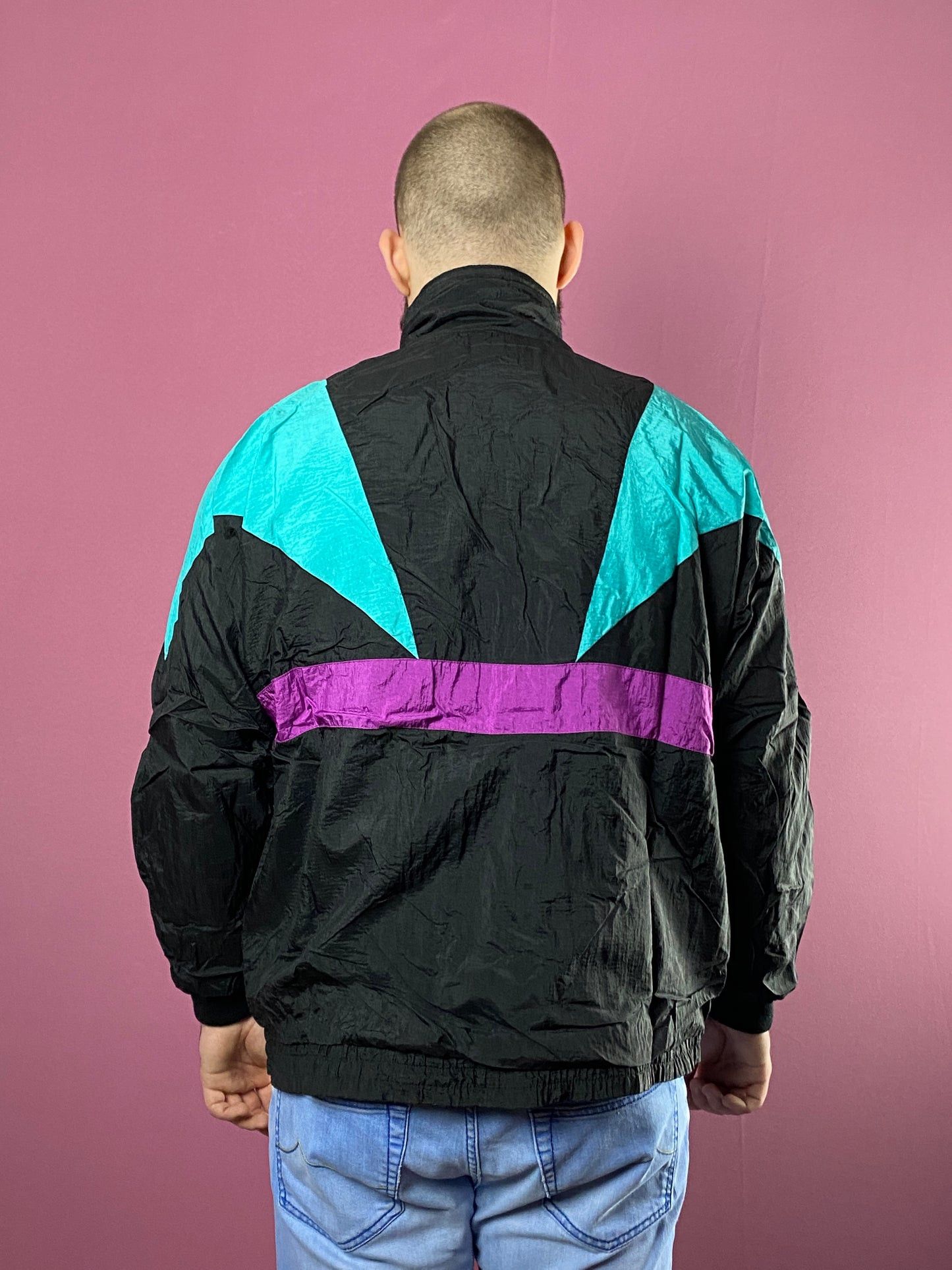 Vintage Design Ra Trikora Vintage Men's Windbreaker Jacket - L Size US L / EU 52-54 / 3 - 4 Thumbnail