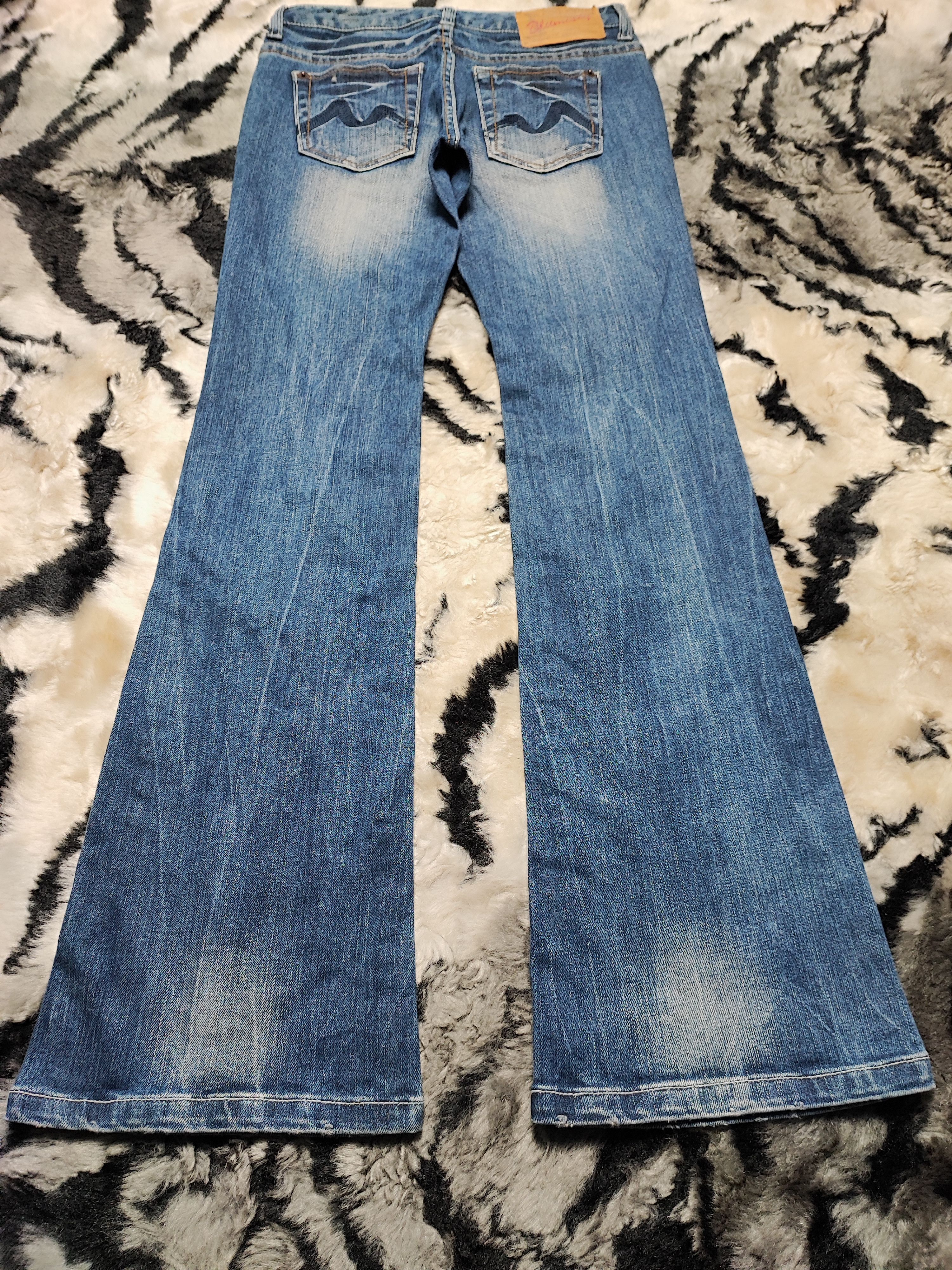 Japanese Brand Jeans Bootcut Flare Size 27" / US 4 / IT 40 - 13 Thumbnail