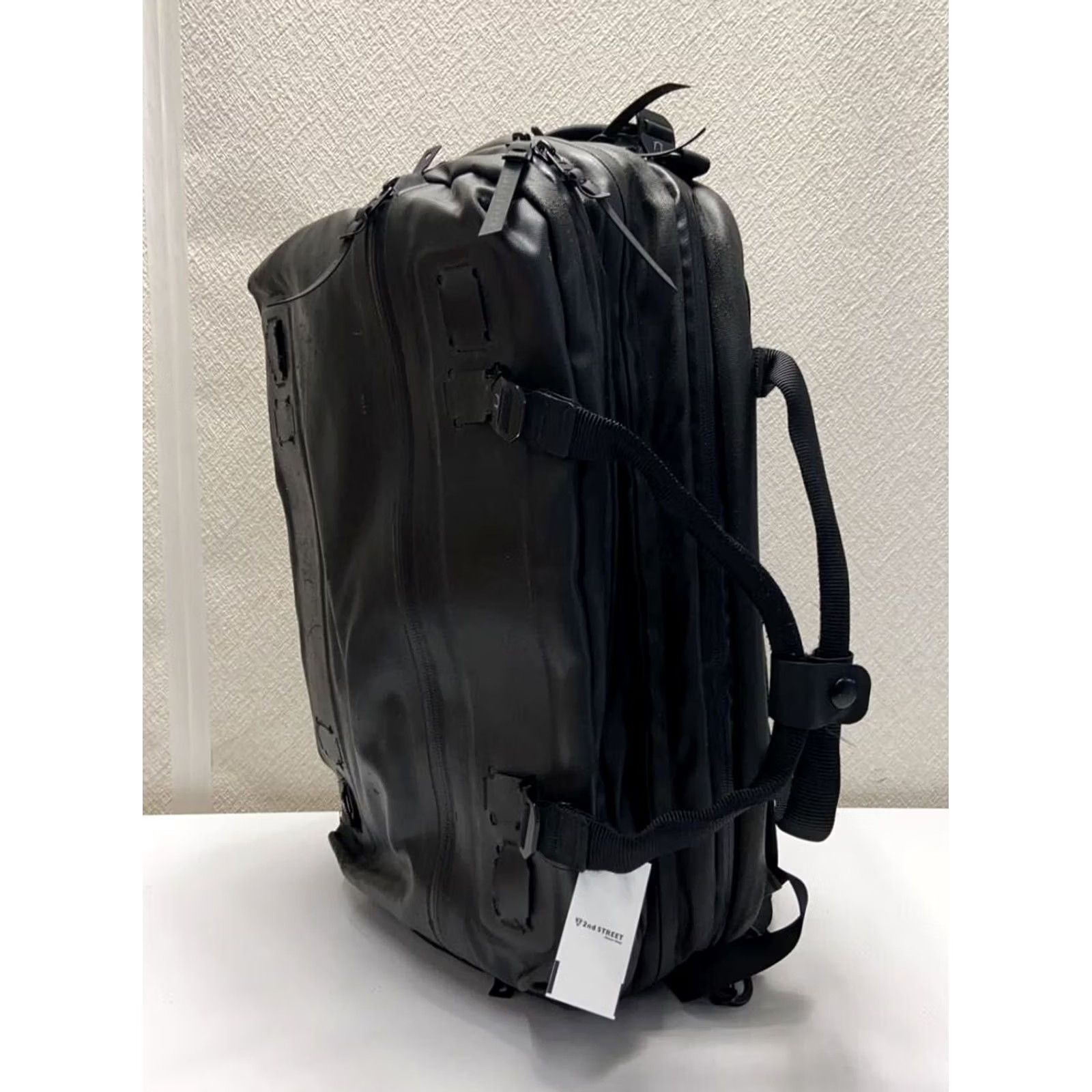 Vintage BLACK EMBER Backpack Black Bag Plain Black Size ONE SIZE - 2 Thumbnail
