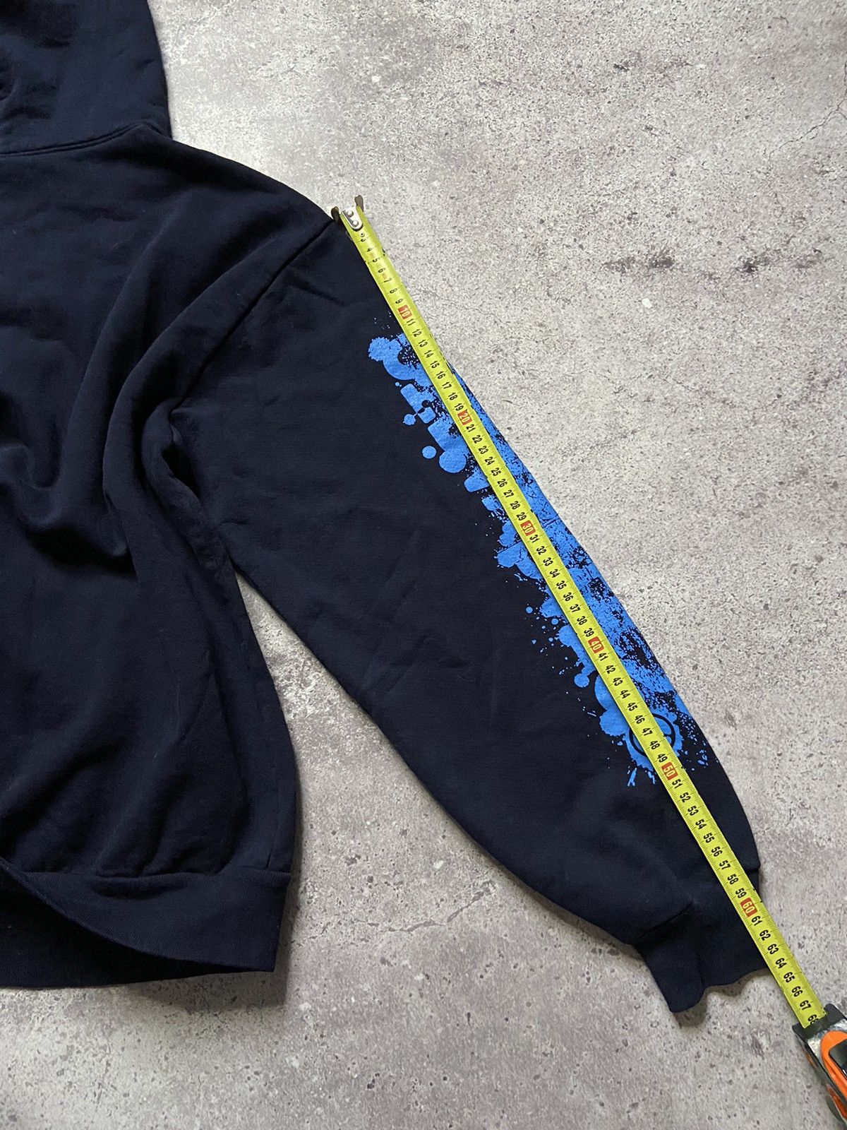 Stray Rats Stray Rats Navy Graffiti Zip Hoodie Size US M / EU 48-50 / 2 - 10 Thumbnail