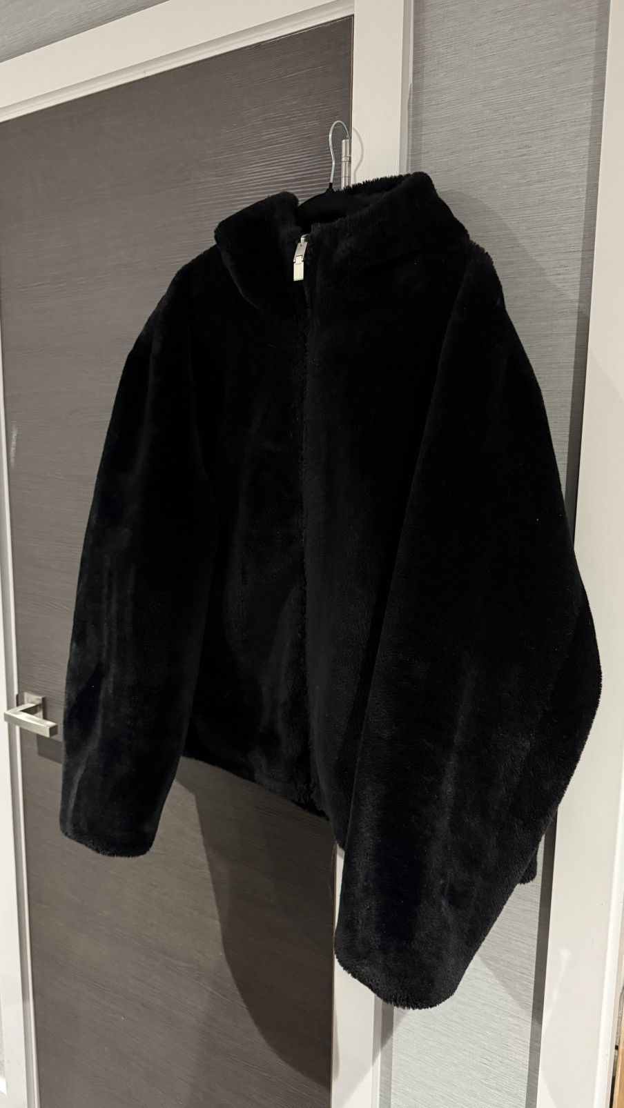 Givenchy Oversized Faux Fur Reversible Bomber