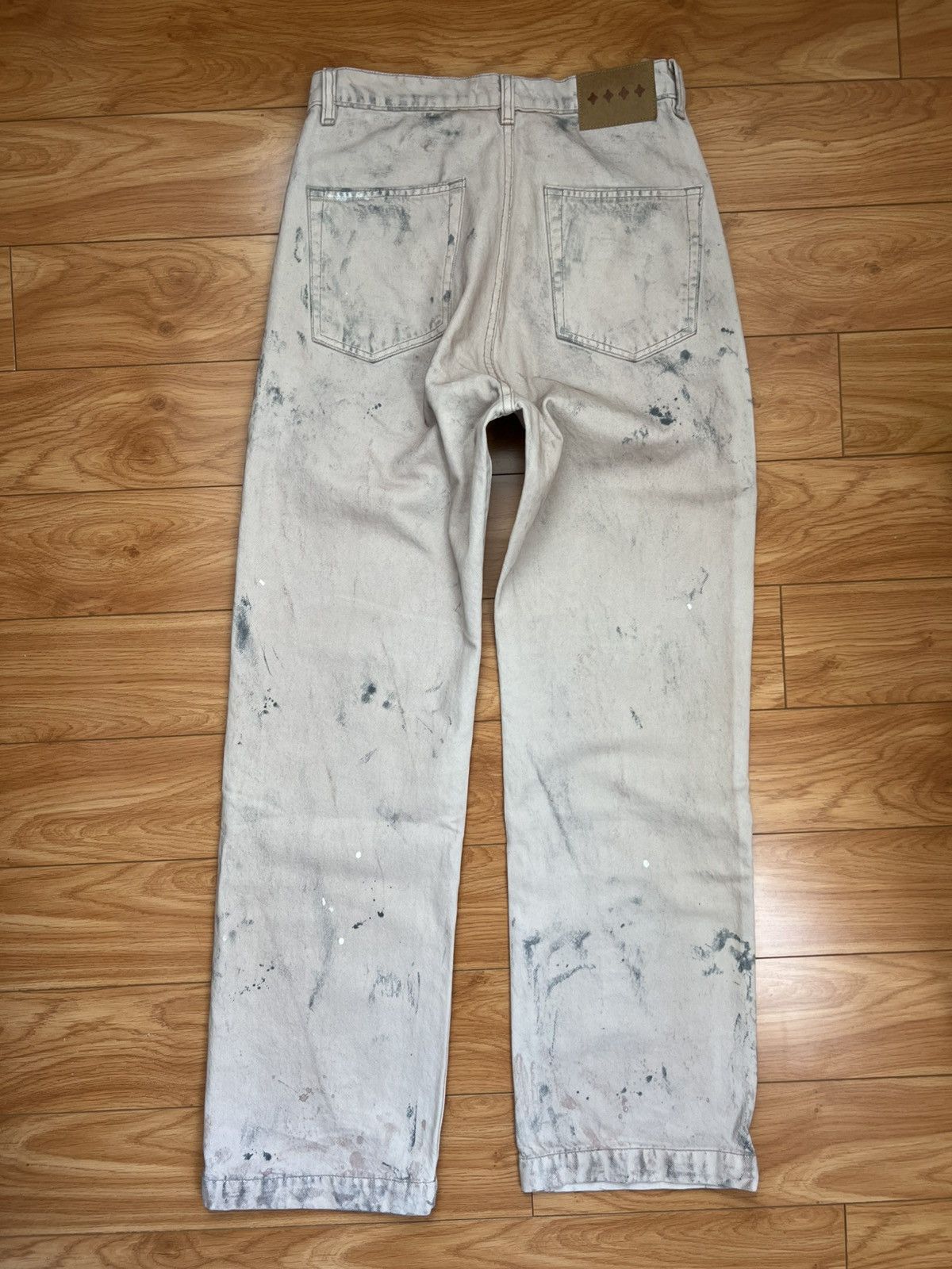 Bare Knuckles Bare Knuckles Javier Wide Leg Jeans Size US 28 / EU 44 - 7 Thumbnail