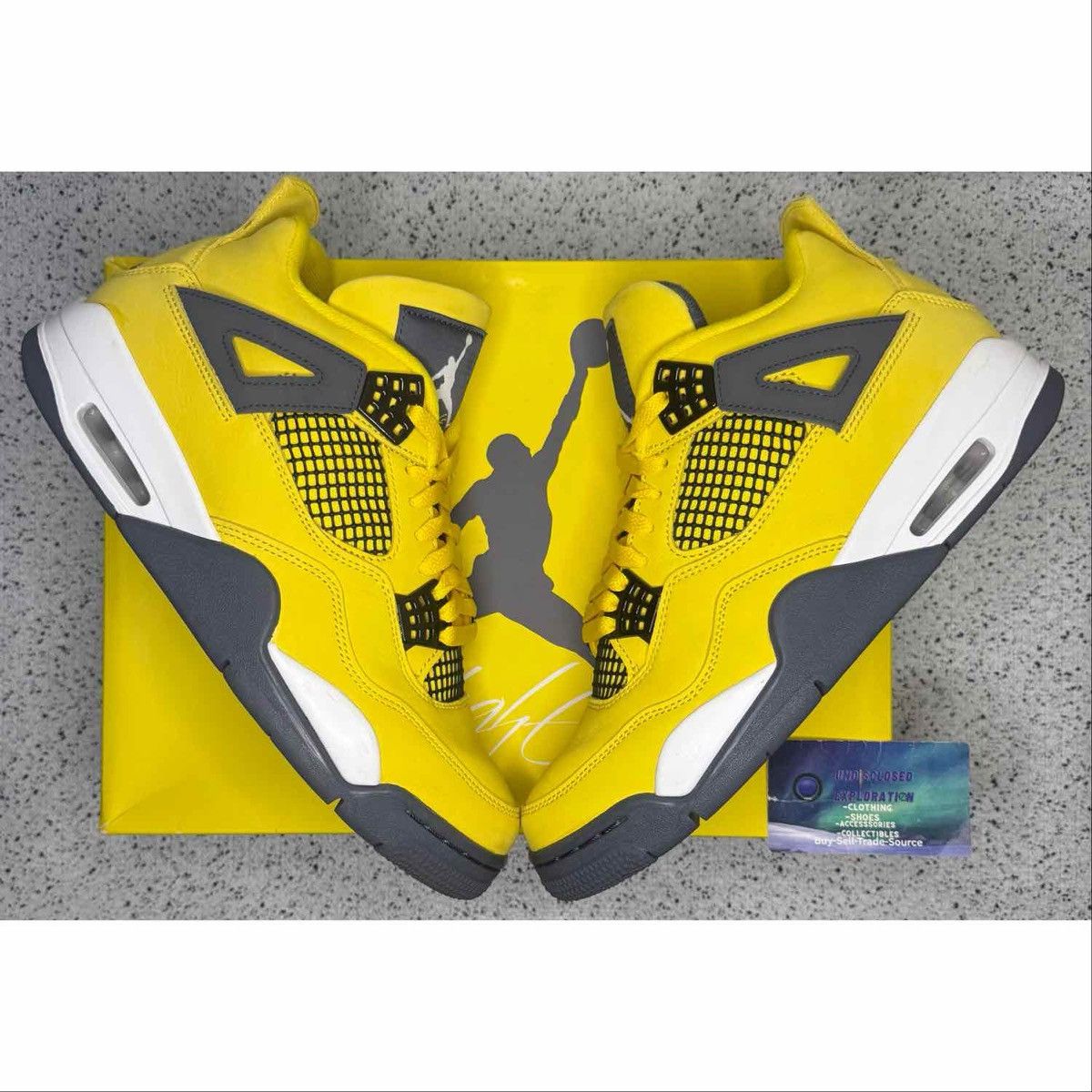 Jordan Brand Jordan 4 Lightning 9.5 Men Size US 9.5 / EU 42-43 - 1 Thumbnail