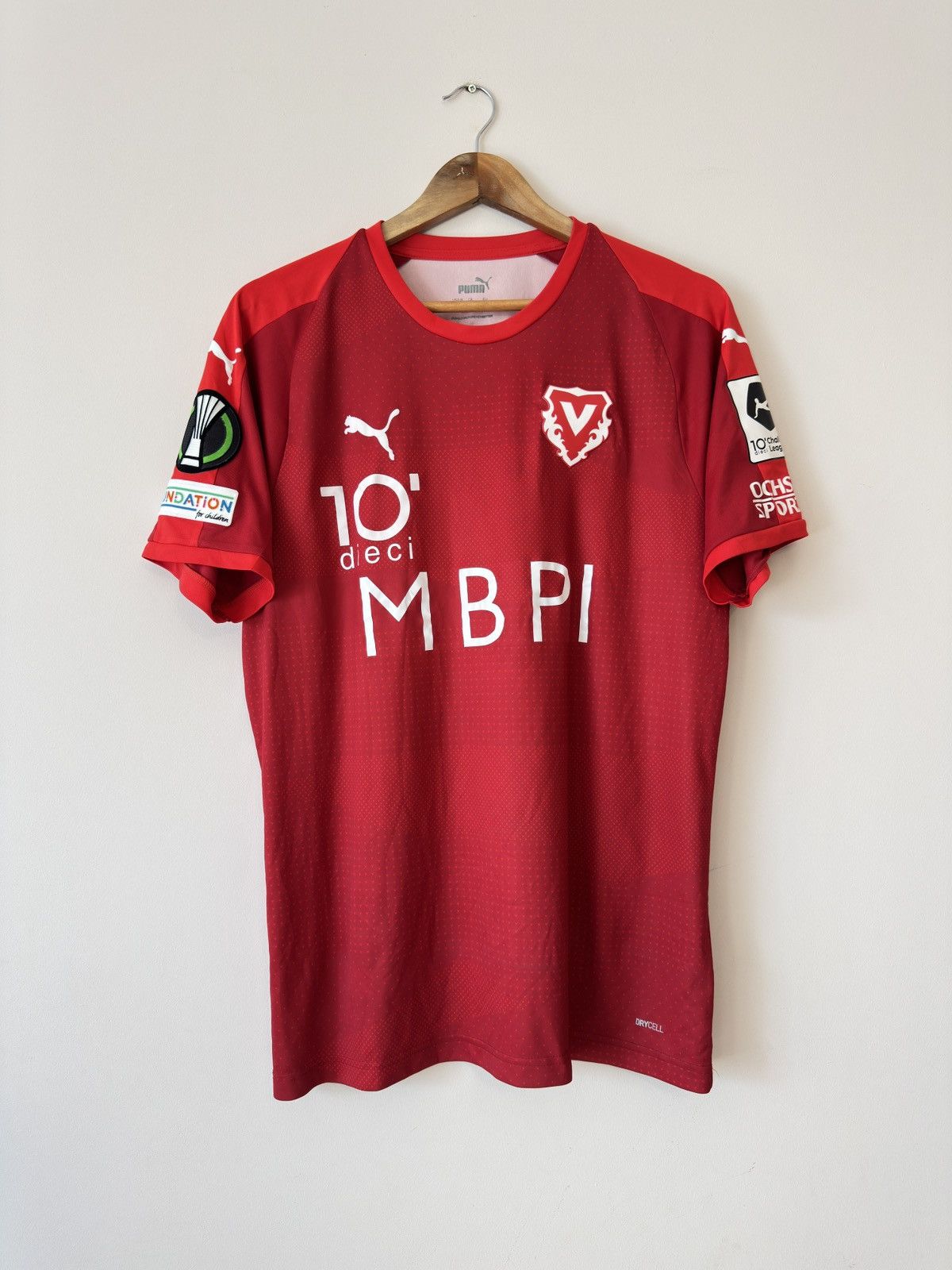 Puma Vaduz FC 2022-2023 Home Soccer Jersey Football Shirt Kit Size US L / EU 52-54 / 3 - 1 Thumbnail