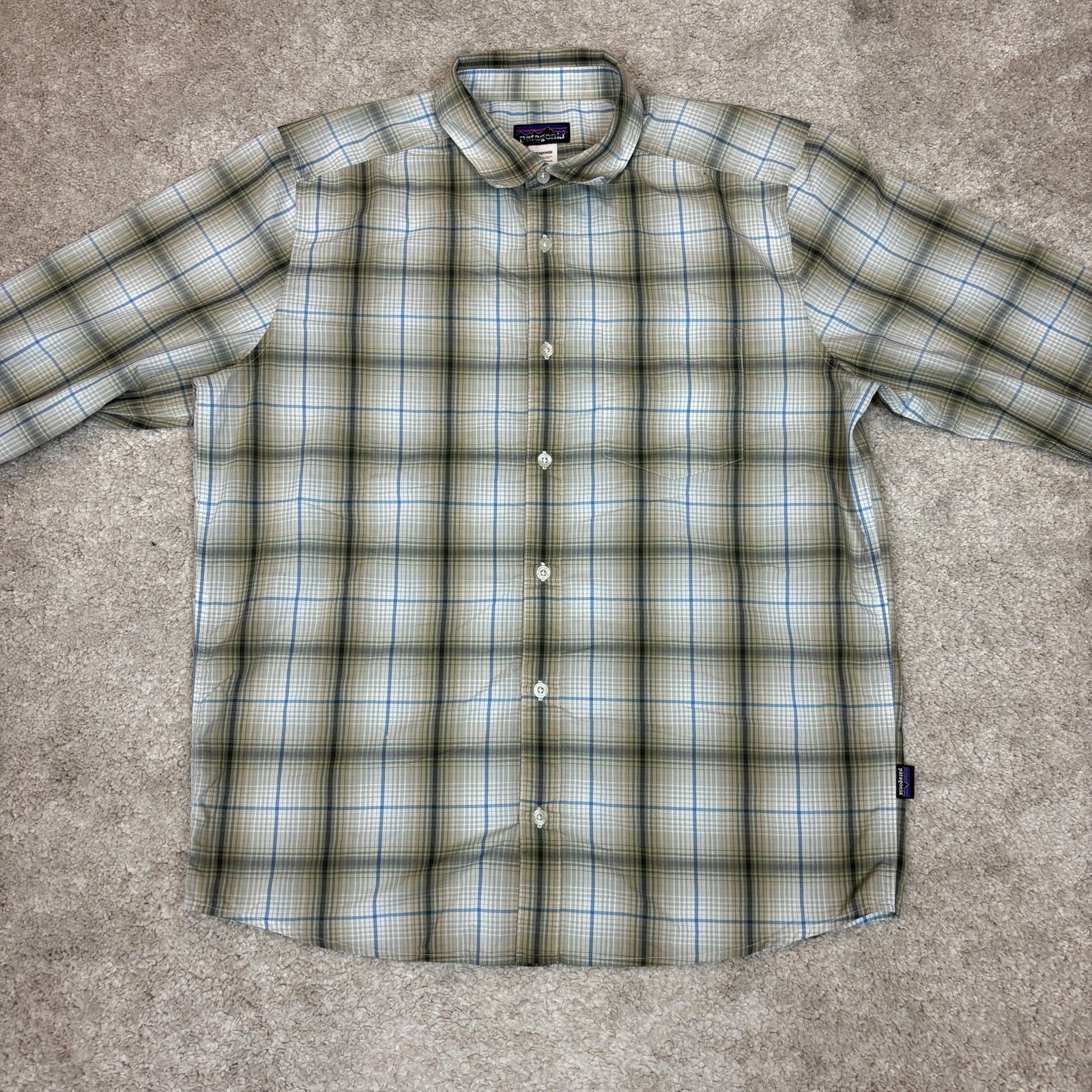 Patagonia Patagonia Long Sleeved Gone Again Plaid Button Shirt Men's M Size US M / EU 48-50 / 2 - 2 Thumbnail