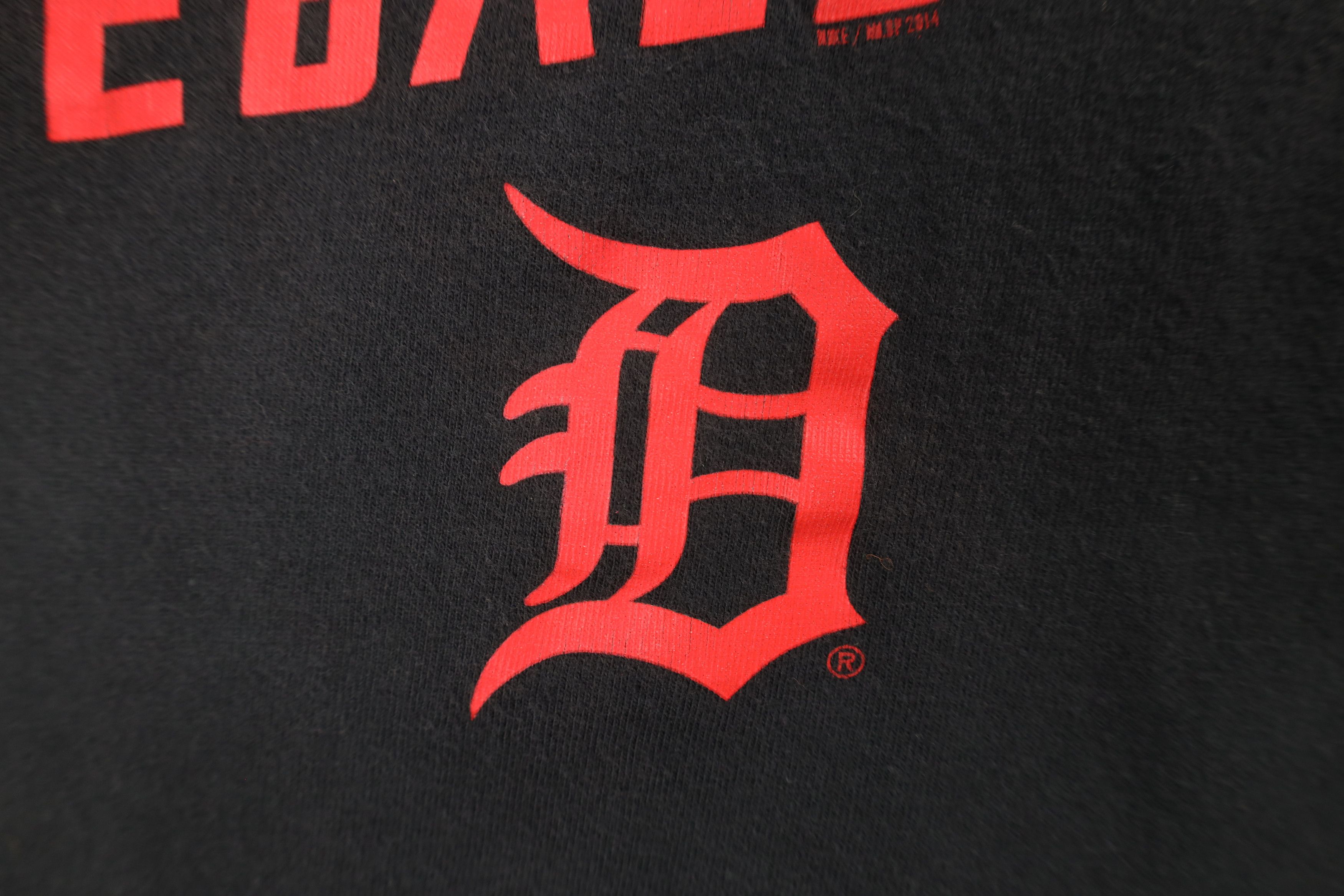 Nike × Vintage Vintage Y2K Nike Spell Out Detroit Tigers Baseball T-Shirt Size US XXL / EU 58 / 5 - 6 Thumbnail
