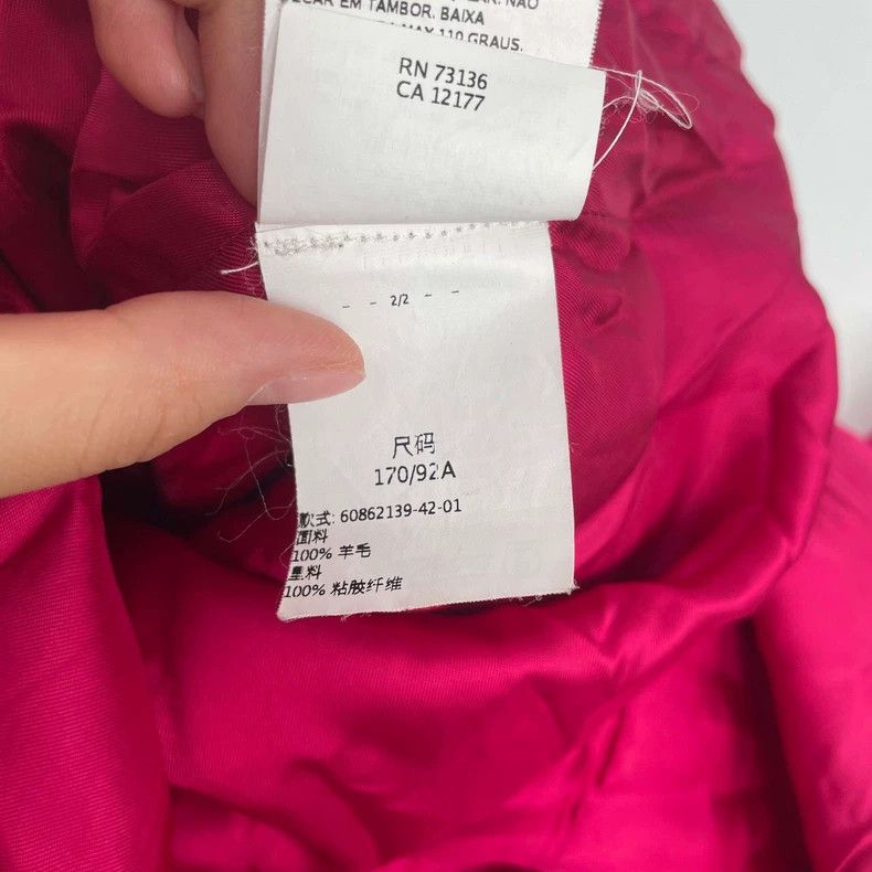 Max Mara Max Mara Wool rose-red coat Size M / US 6-8 / IT 42-44 - 6 Thumbnail