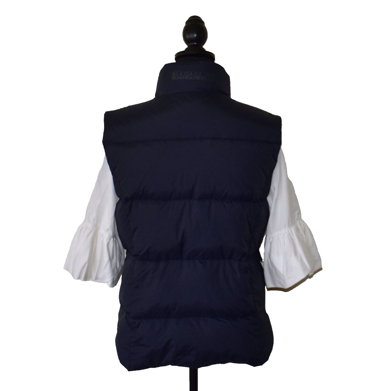 Napapijri NAPAPIJRI GEORGAPHIC Quilted Duck Down Feather Puffer Vest L Size L / US 10 / IT 46 - 5 Thumbnail