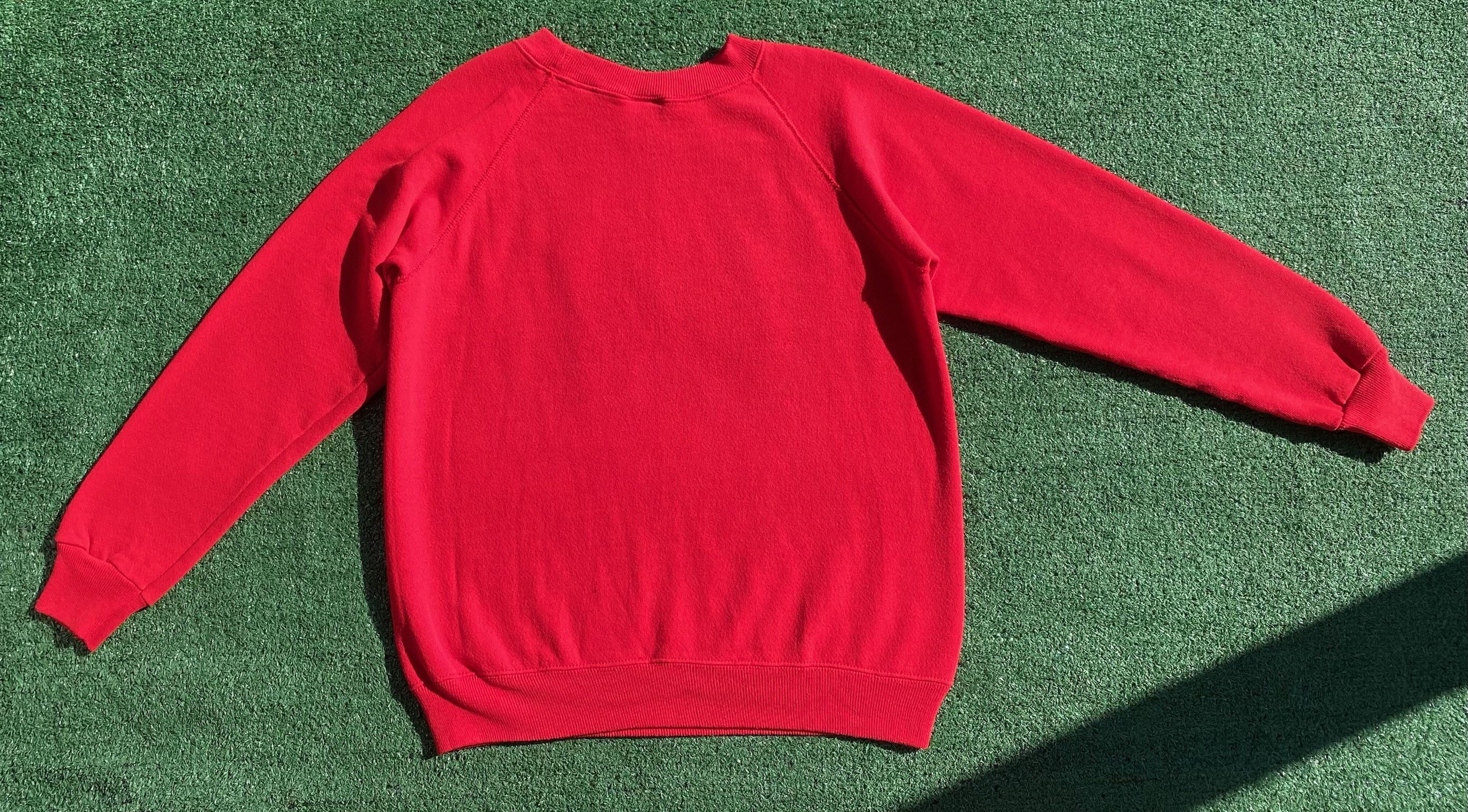 Other 80’s Black Sheep Cross Stitch Red Sweatshirt Womens Small Size S / US 4 / IT 40 - 7 Thumbnail