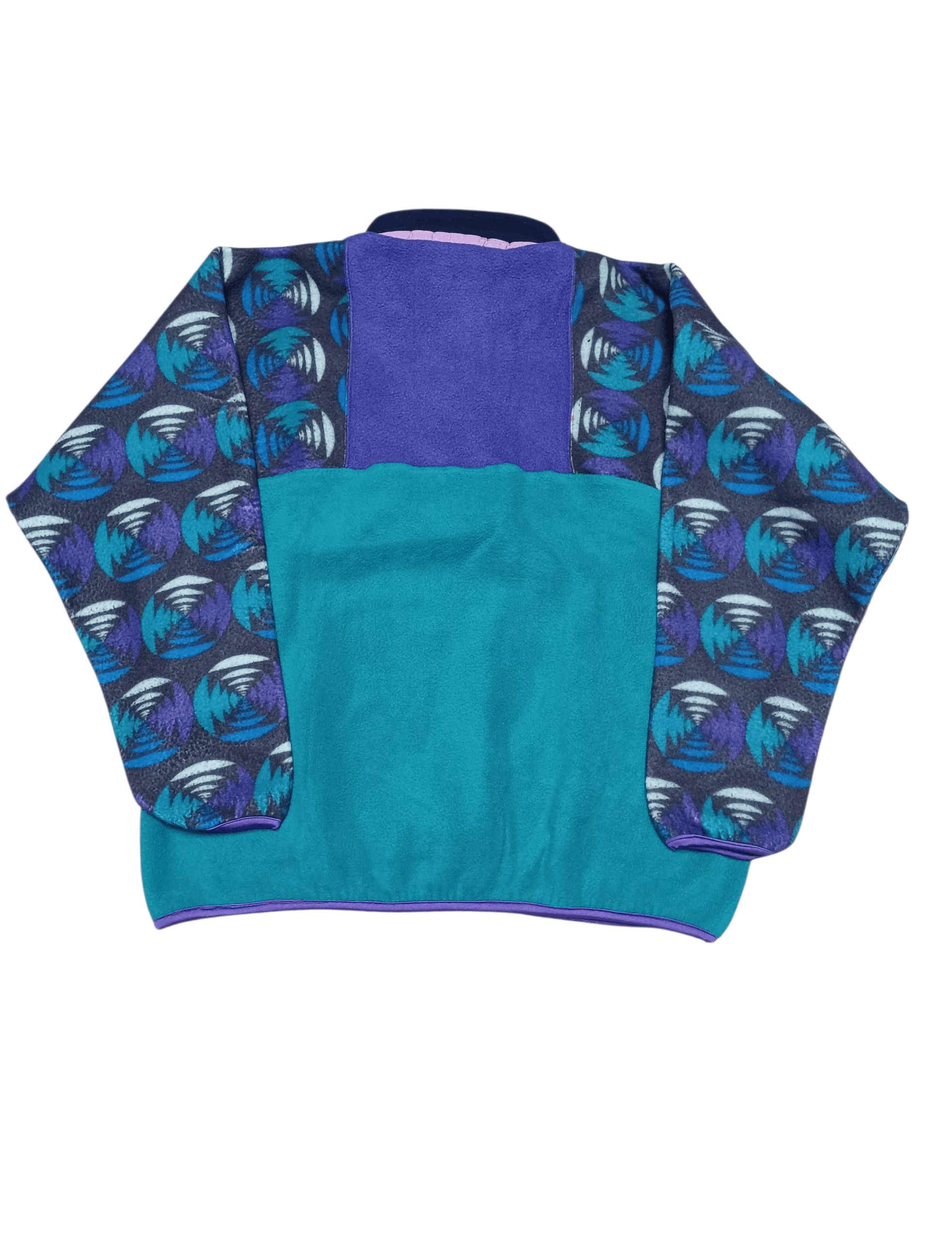 Sergio Tacchini SERGIO TACCHINI VINTAGE FLEECE MADE IN ITALY 1/3 SWEATSHIRT Size US XL / EU 56 / 4 - 4 Thumbnail