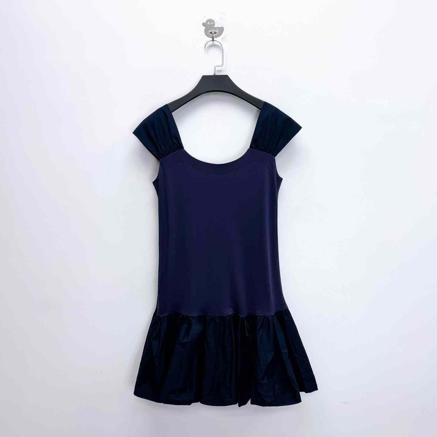 Miu Miu Miu Miu Runway Black Mermaid Strap Dress Size S / US 4 / IT 40 - 1 Thumbnail