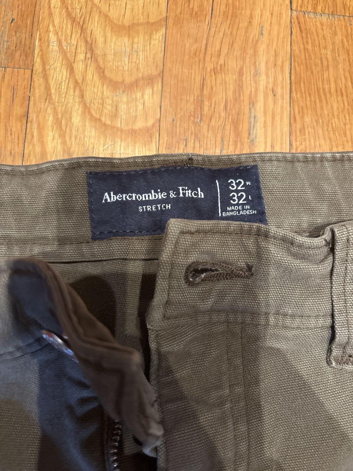 Abercrombie & Fitch Abercrombie % Fitch brown stretch pants Size US 32 / EU 48 - 2 Thumbnail