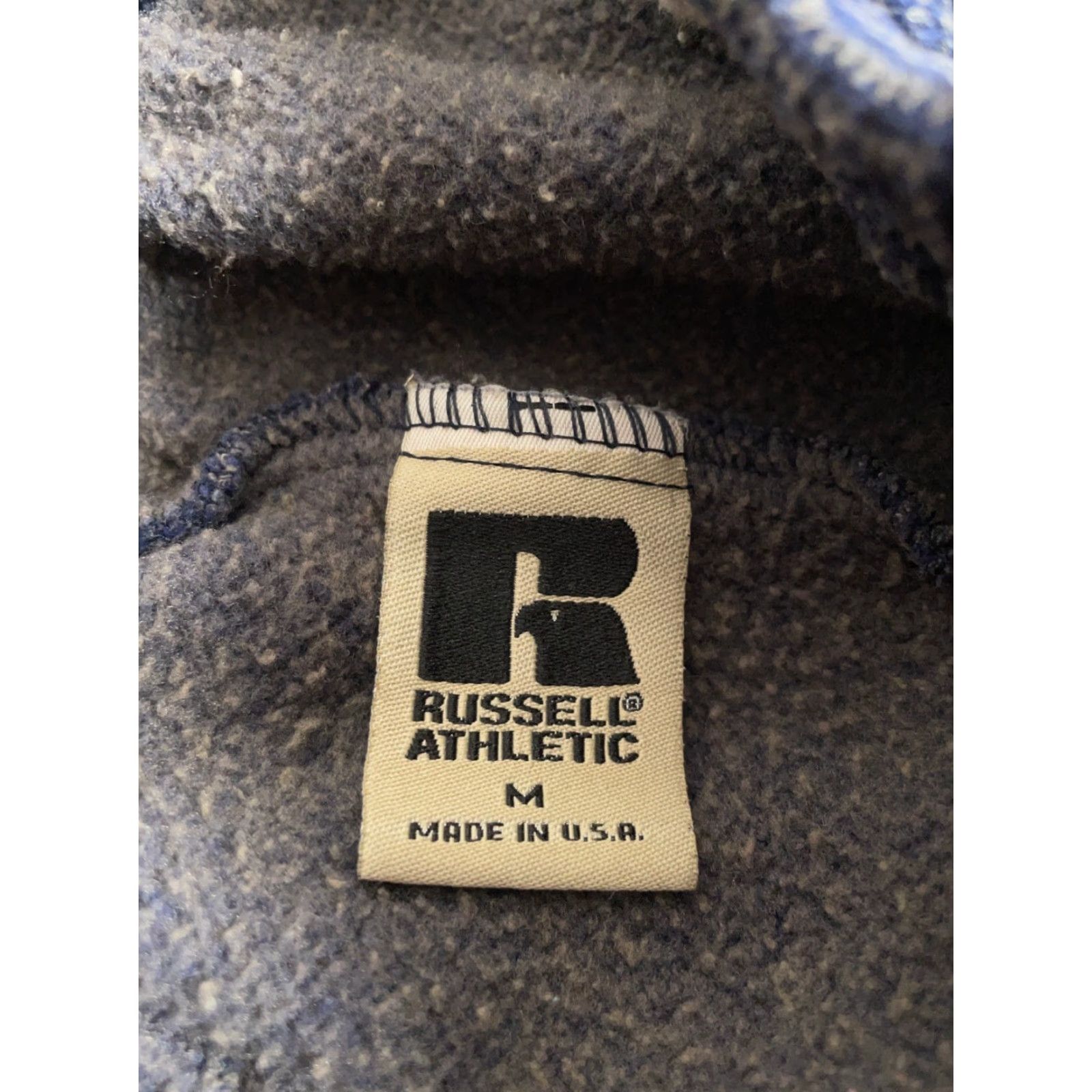 Russell Athletic VINTAGE Russell Athletic Sweatpants Adult Medium Blue Fleece USA Made Athleisure Mens Size US 31 - 3 Thumbnail