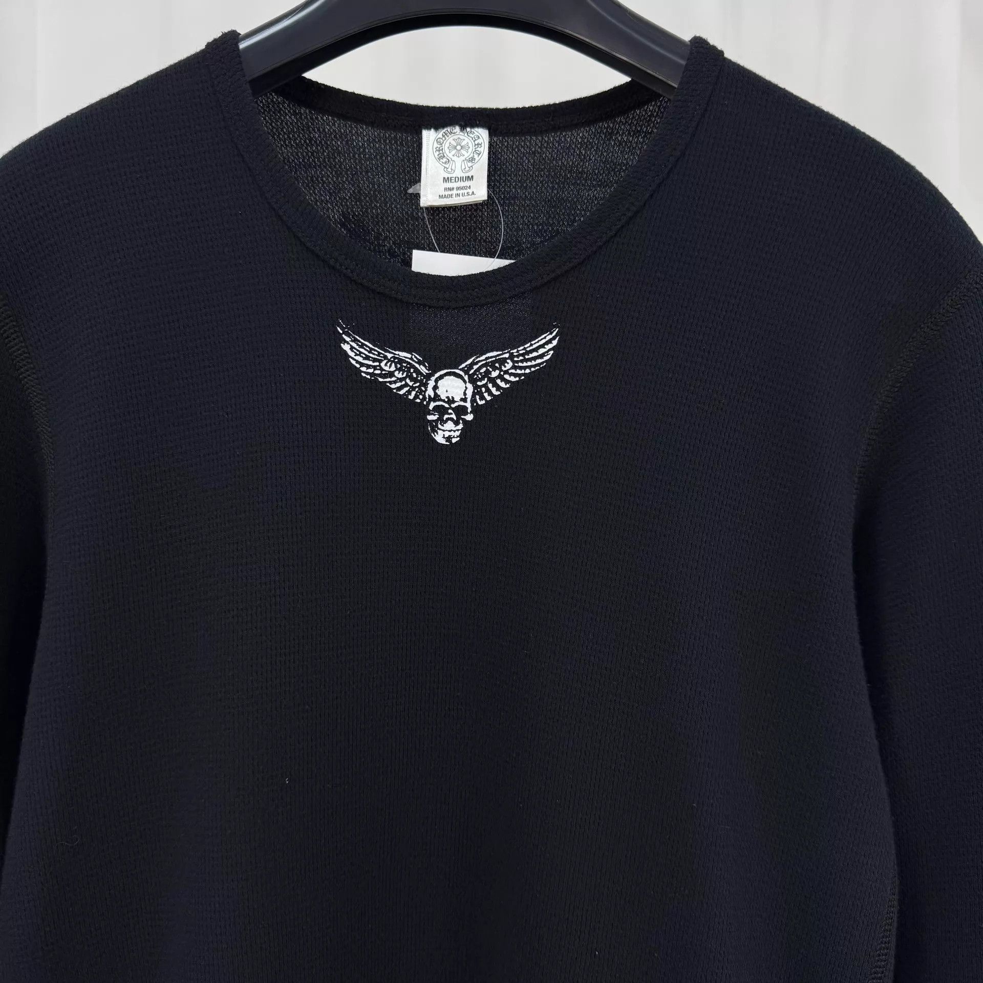 Chrome Hearts Chrome Hearts Foti Waffle Sanskrit LS M 99New Size US M / EU 48-50 / 2 - 3 Thumbnail