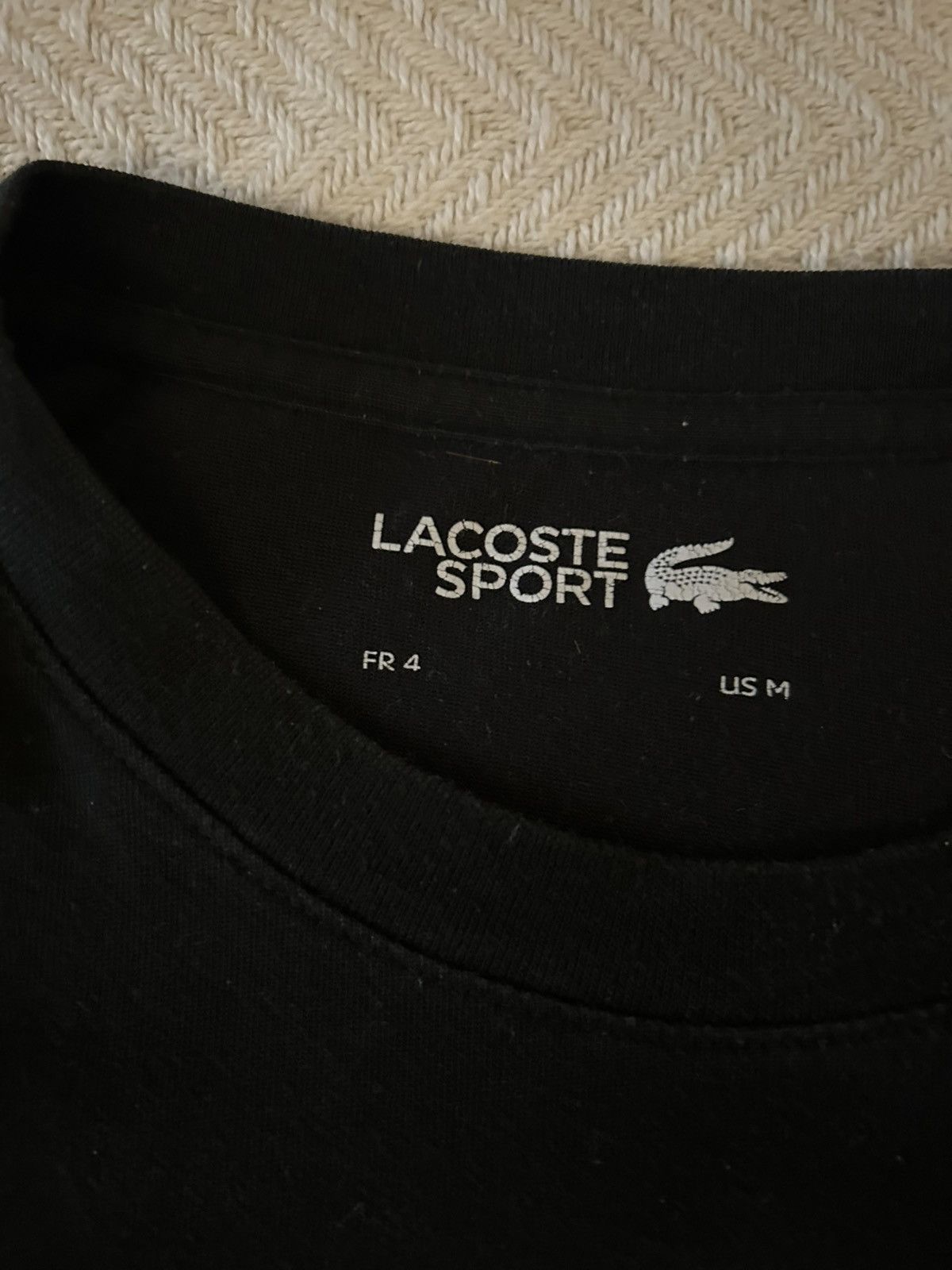 Lacoste Lacoste Langarmshirt – Schwarz – Größe M Size US M / EU 48-50 / 2 - 5 Thumbnail