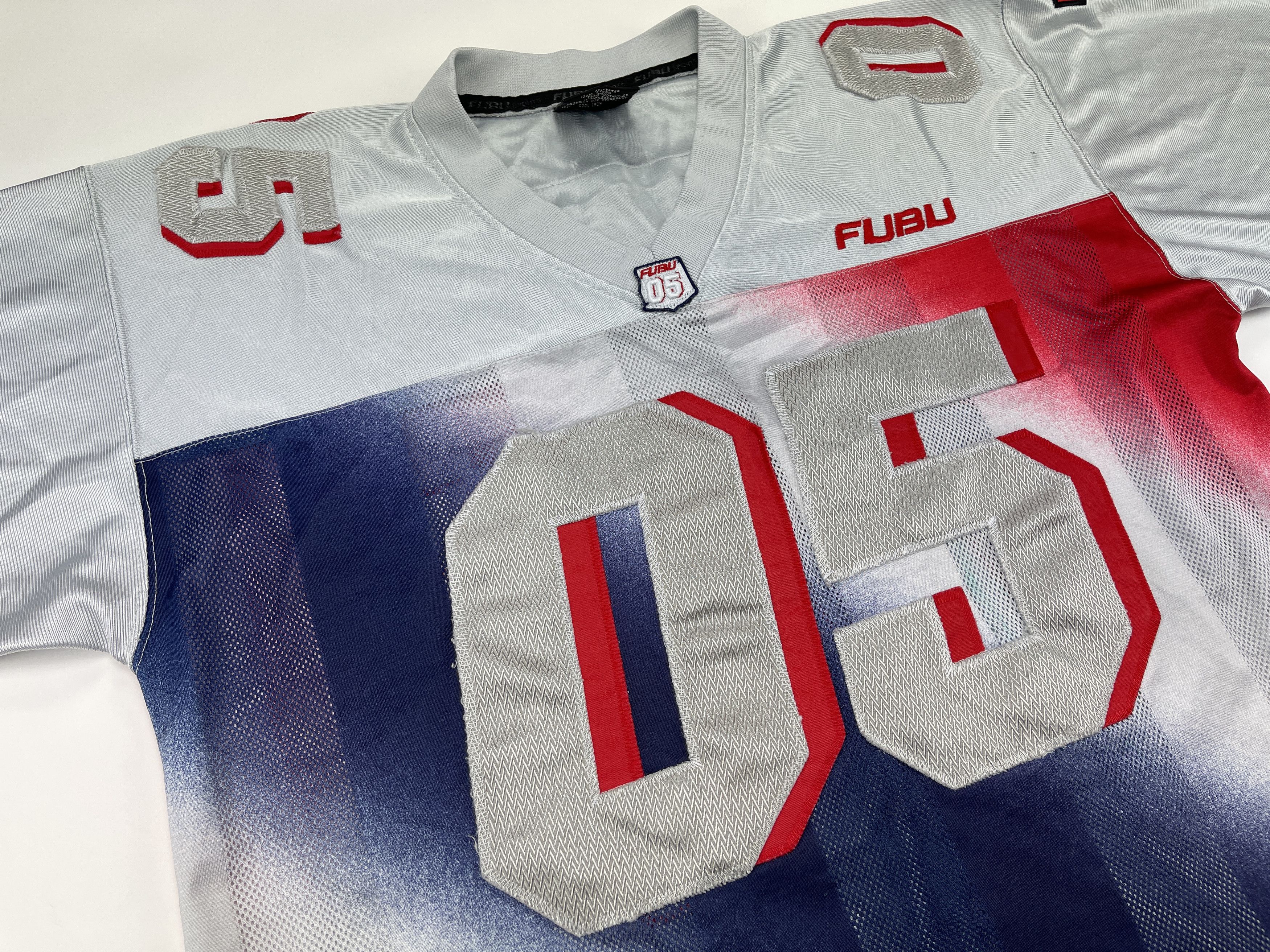 Fubu FUBU jersey, gray, Fubu 05, vintage hip hop t-shirt, 90s L Size US L / EU 52-54 / 3 - 9 Thumbnail