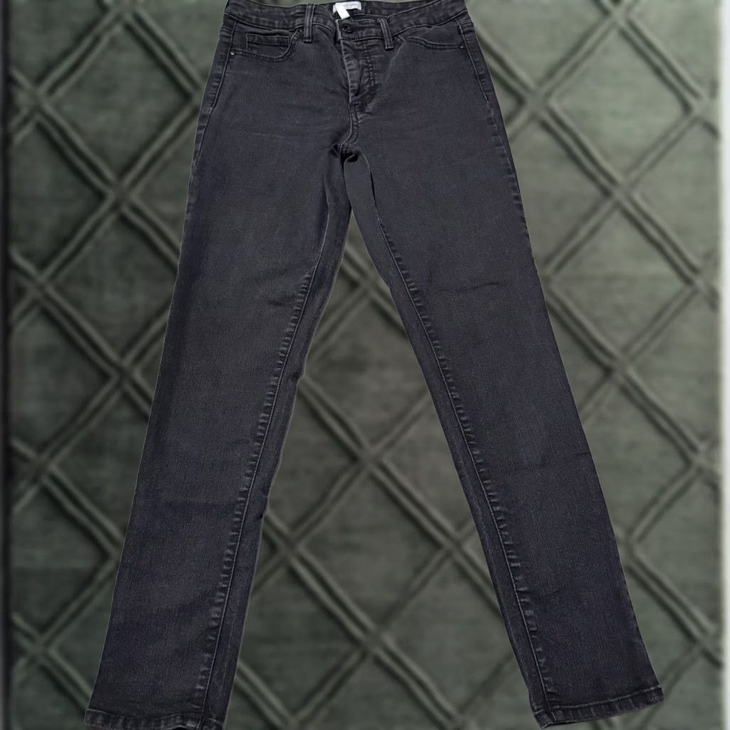 Jessica Simpson Jessica Simpson Jeans Women Black Denim Dark-Wash Skinny - 6 Size 28" / US 6 / IT 42 - 1 Thumbnail