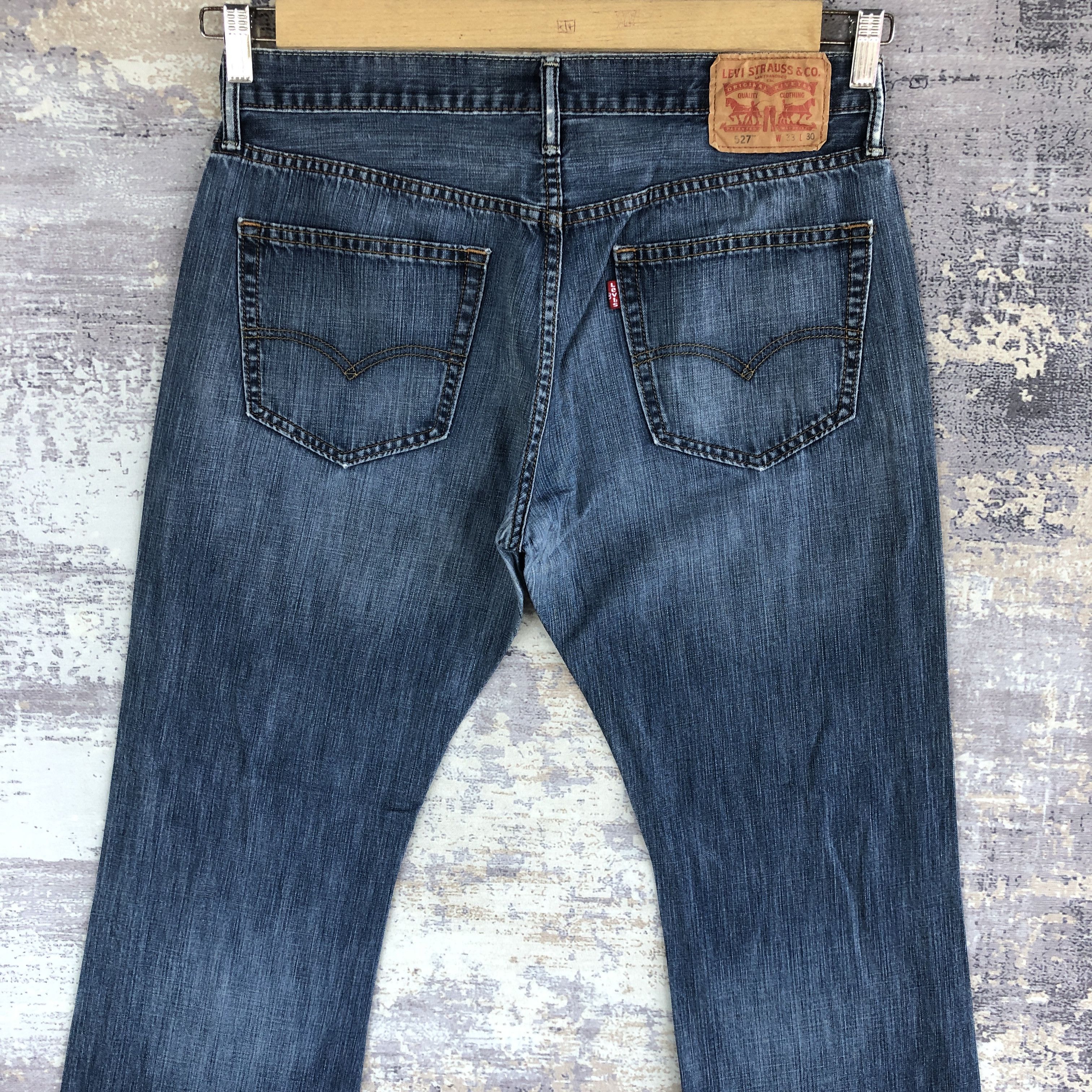 Levi's Vintage Levi's 527 Bell Bottom Jeans Flare Wide Leg Denim Size US 32 / EU 48 - 4 Thumbnail
