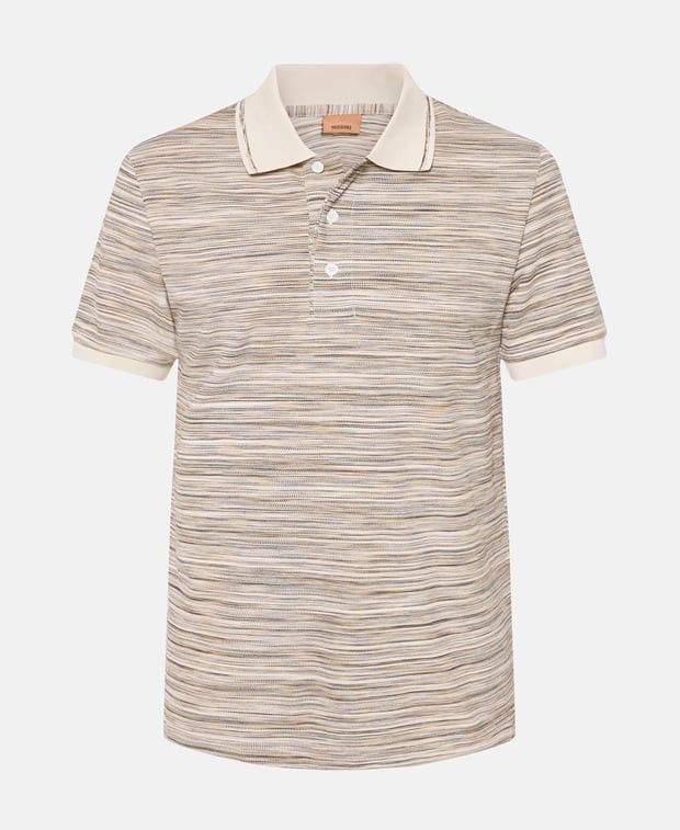 Missoni Knitted polo shirt Size US L / EU 52-54 / 3 - 1 Thumbnail
