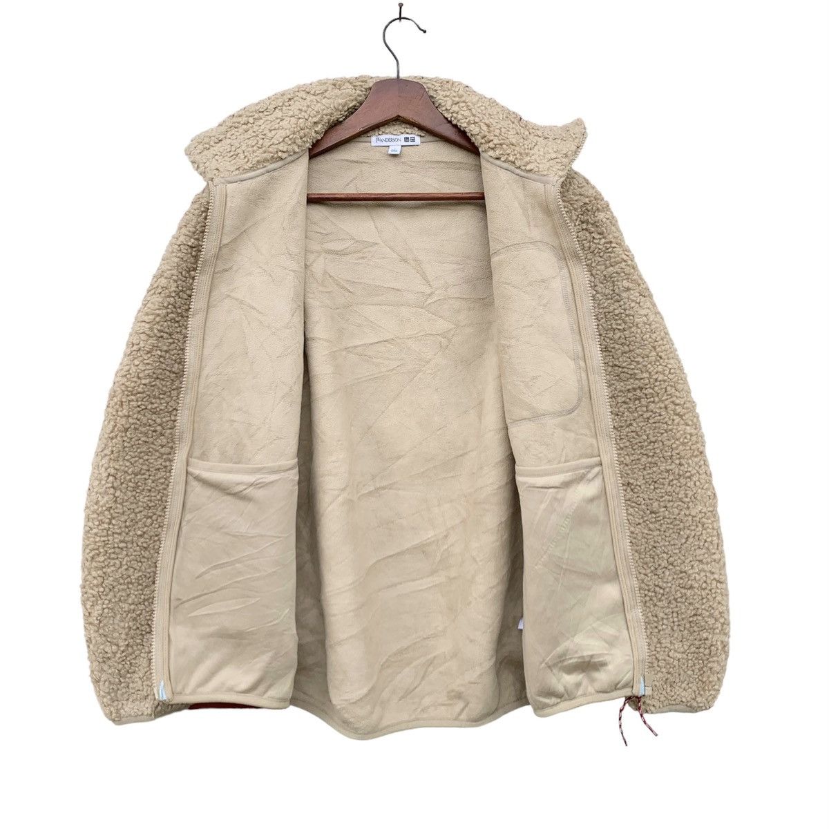 JW Anderson × Uniqlo JW ANDERSON Fleece Sherpa Jacket Size S / US 4 / IT 40 - 3 Thumbnail