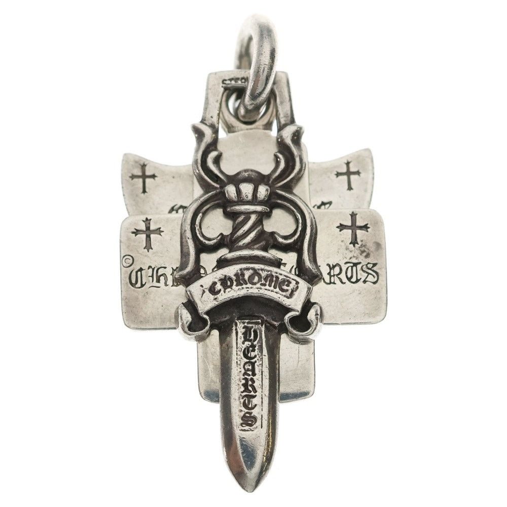 Chrome Hearts Chrome Hearts 3 Trinkets Pendant in Silver Size ONE SIZE - 1 Thumbnail