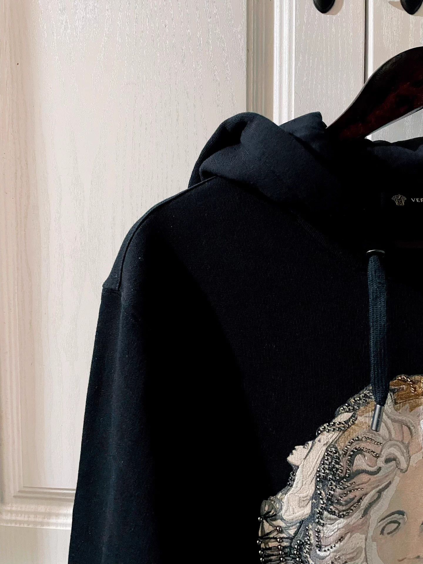 Versace Versace 9 Dragon Snake Medusa Embroidered Diamond Hoodie L Size US L / EU 52-54 / 3 - 4 Thumbnail