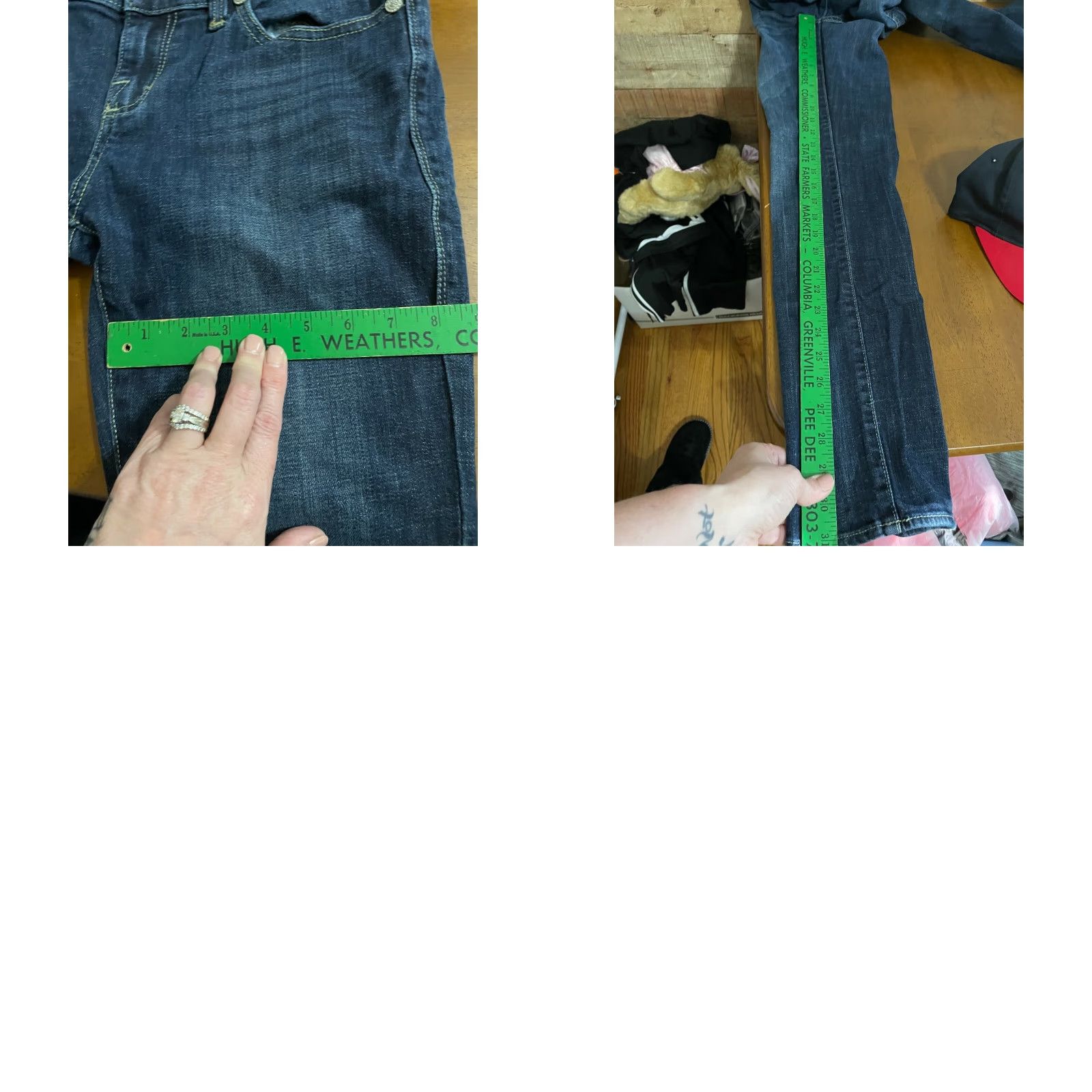 Vintage Rock & Republic Womens Sz 8m Berlin Skinny Jeans Dark Wash Size 30" / US 8 / IT 44 - 8 Thumbnail