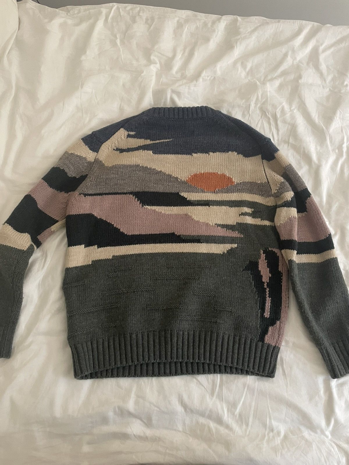 NN07 Jason Intarsia Knit Size US XL / EU 56 / 4 - 2 Thumbnail