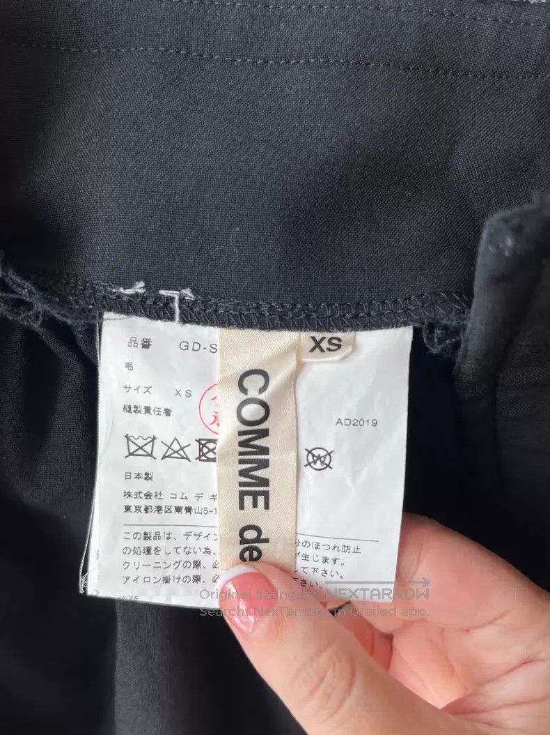 Comme des Garcons Comme Des Garcons size XS Main Line Deconstructed Midi Skir Size 23" - 3 Thumbnail