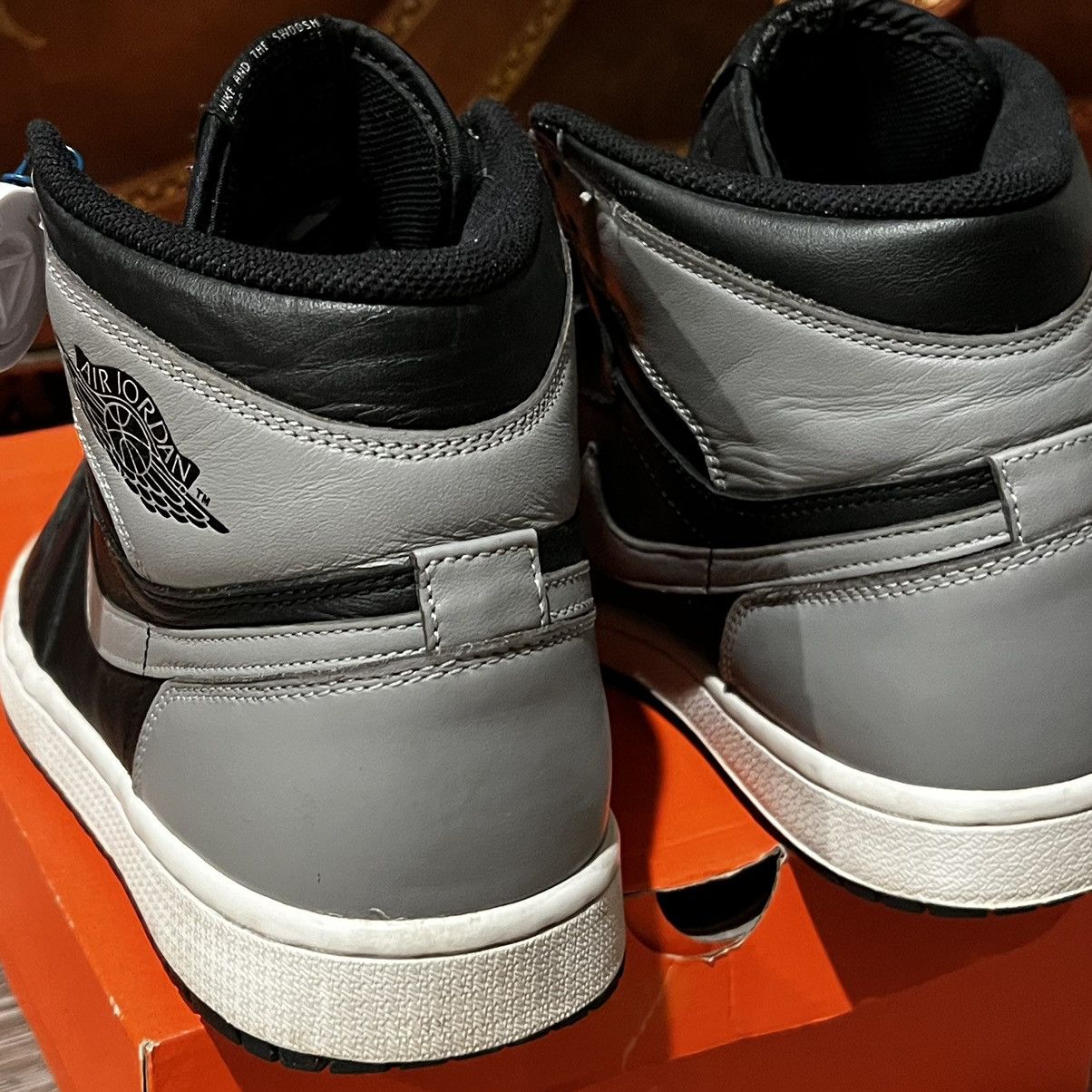 Jordan Brand × Nike Jordan 1 Shadow 2013 Size US 10.5 / EU 43-44 - 13 Thumbnail