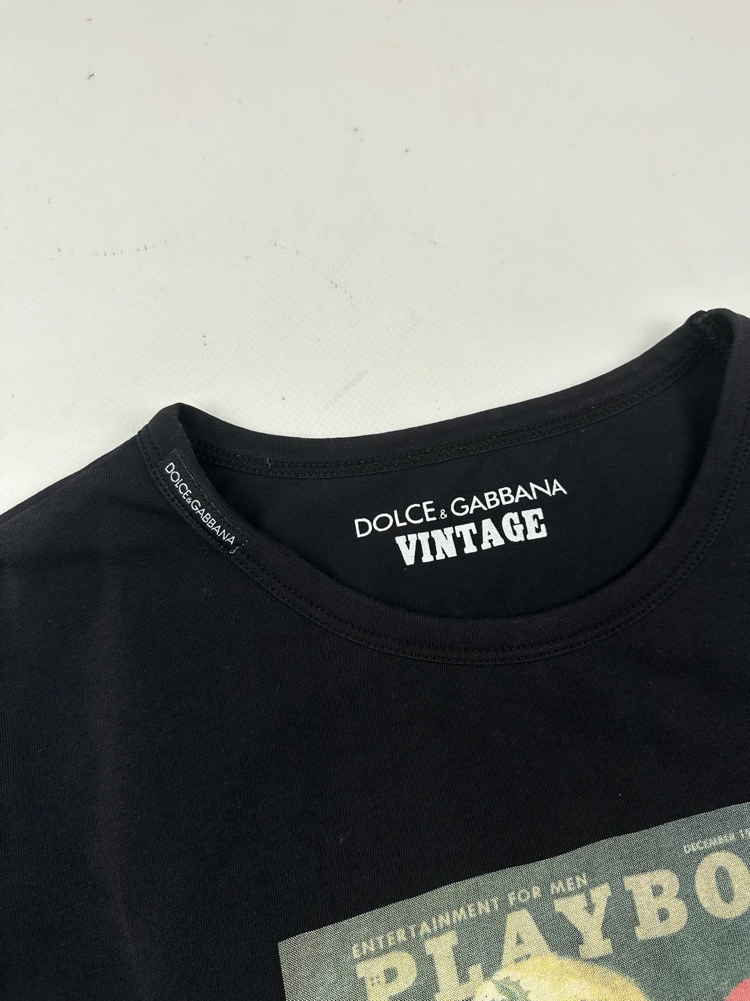 Dolce & Gabbana VINTAGE DOLCE&GABBANA PLAYBOY 2000s TEE SHIRT Size M / US 6-8 / IT 42-44 - 3 Thumbnail