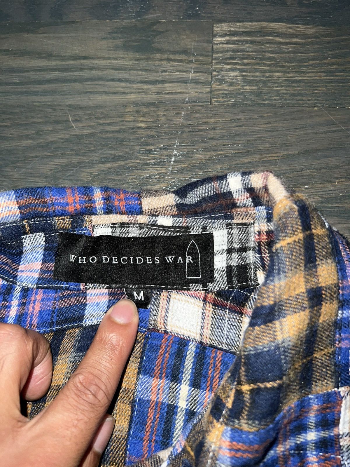 Who Decides War WHO DECIDES WAR FLANNEL LONG SLEEVE Size US M / EU 48-50 / 2 - 4 Thumbnail